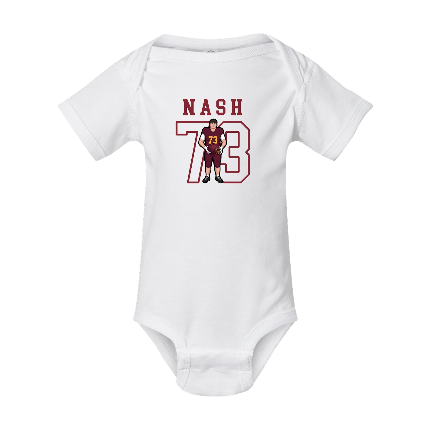 Baby Onesie — Shirsey in White