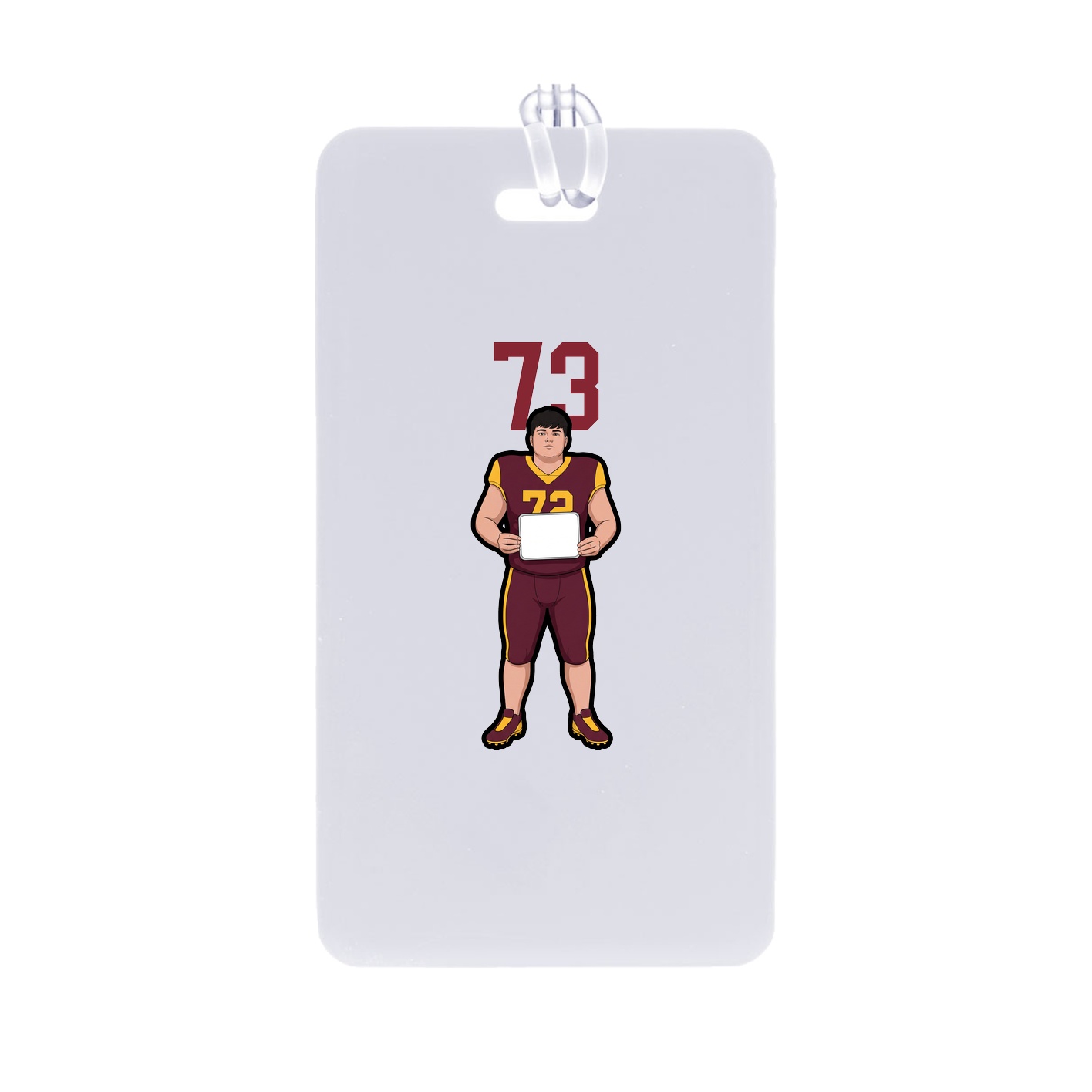 Bag Tag — Number Top in Classic