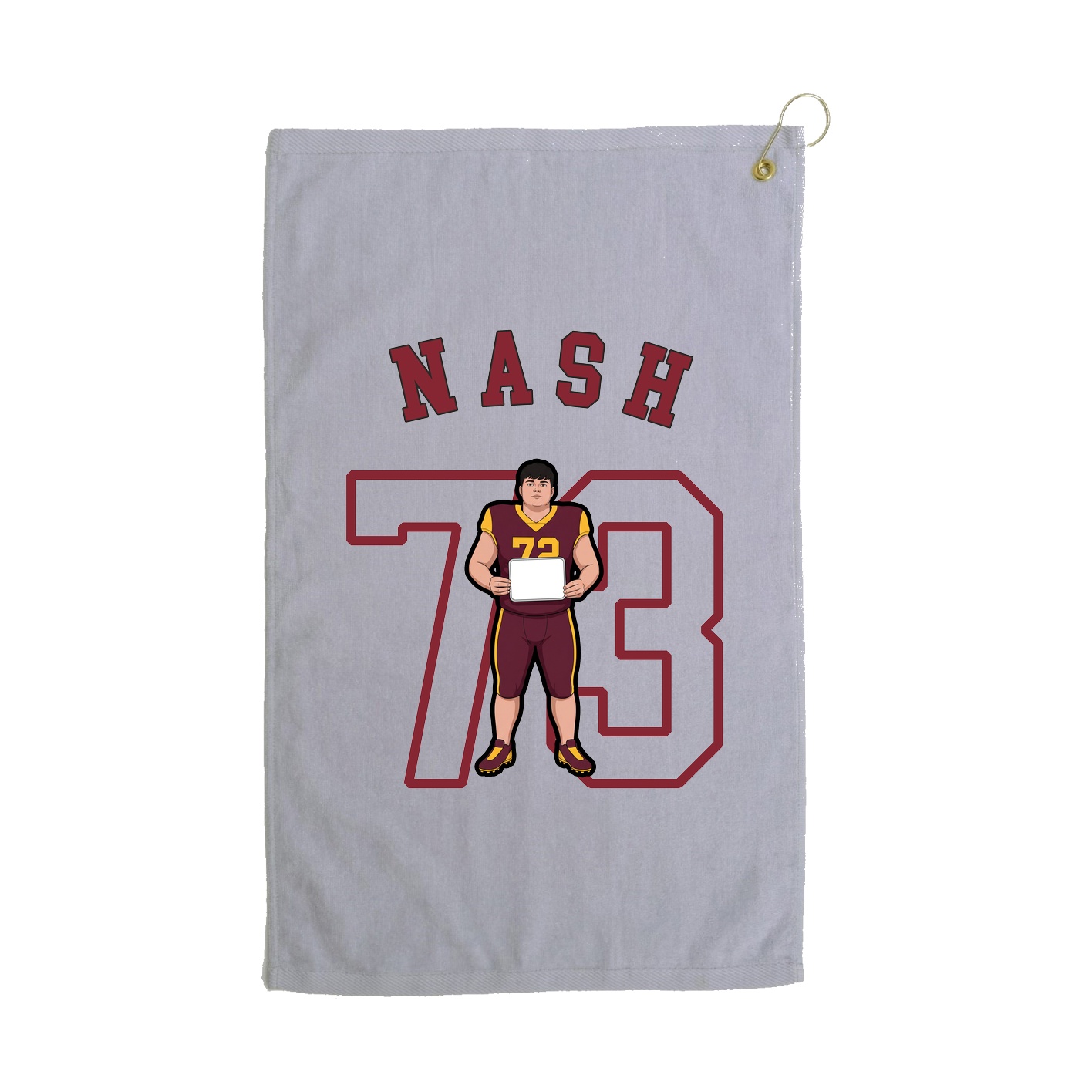 Golf Towel — Shirsey Arch in Grey