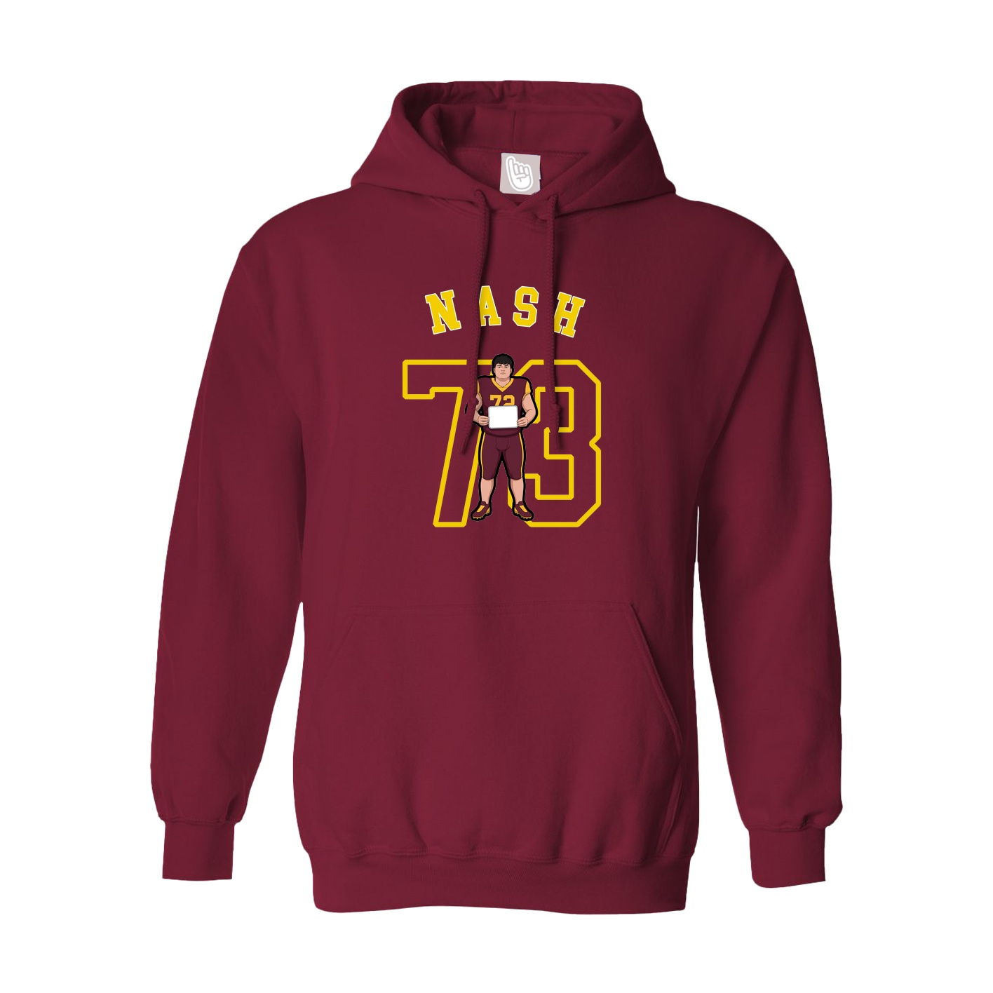 Hoodie — Shirsey Arch in Cardinal