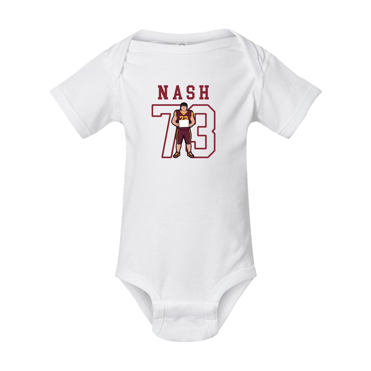 Baby Onesie — Shirsey in White