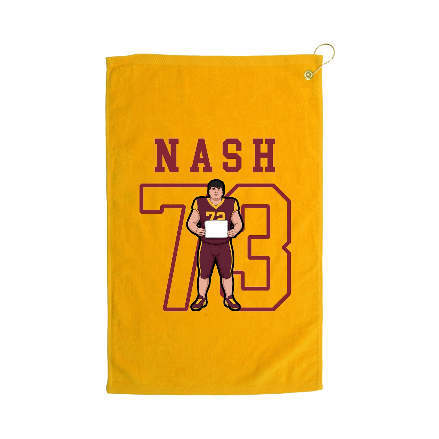Golf Towel — Shirsey in Gold