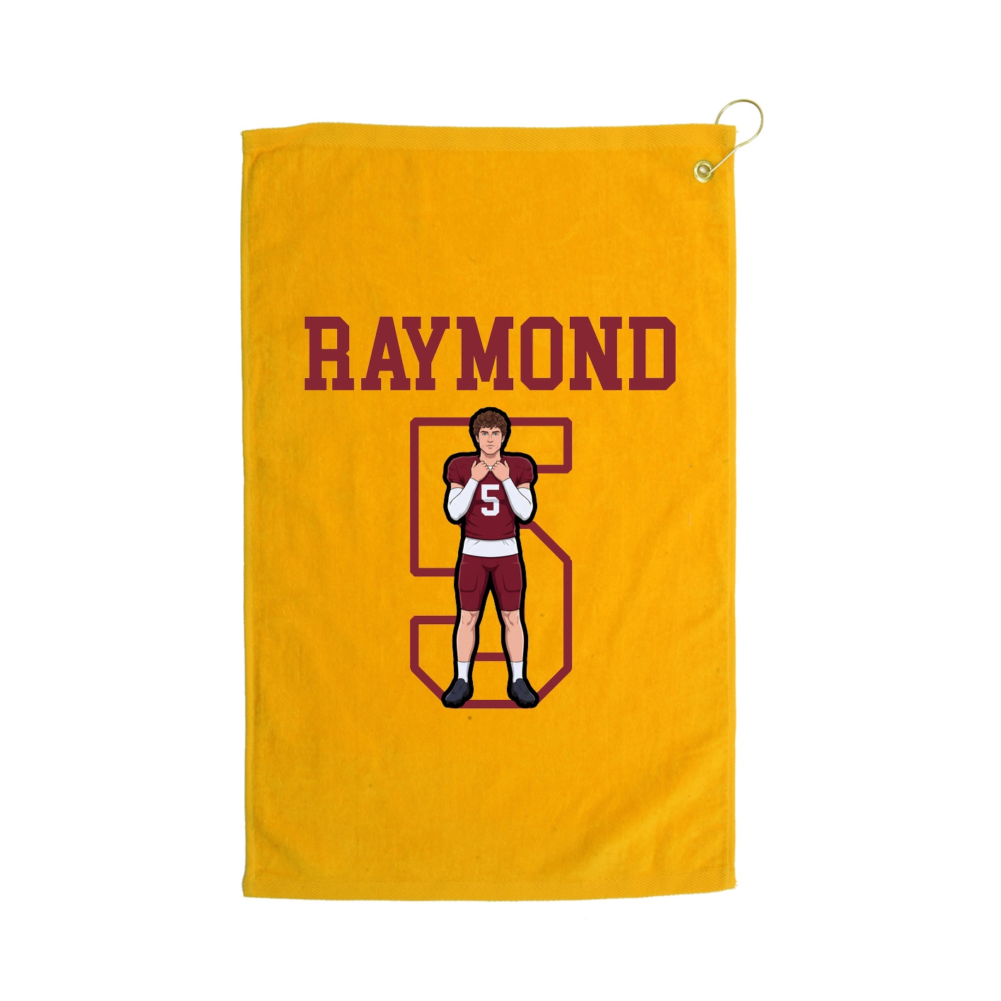 Golf Towel — Shirsey in Gold
