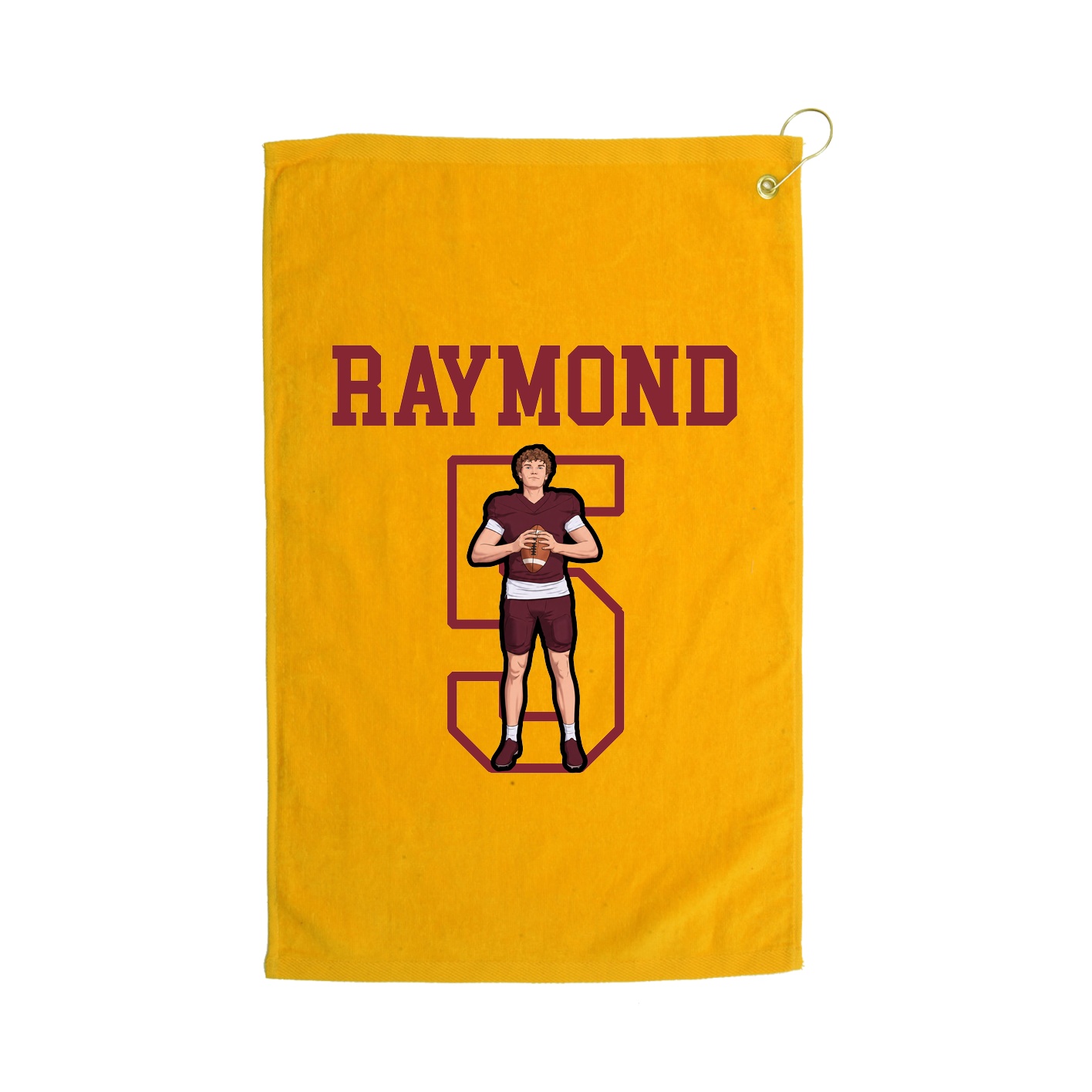 Golf Towel — Shirsey in Gold