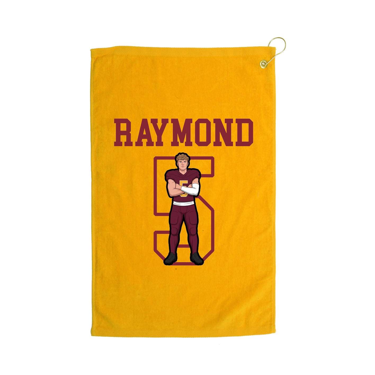 Golf Towel — Shirsey in Gold