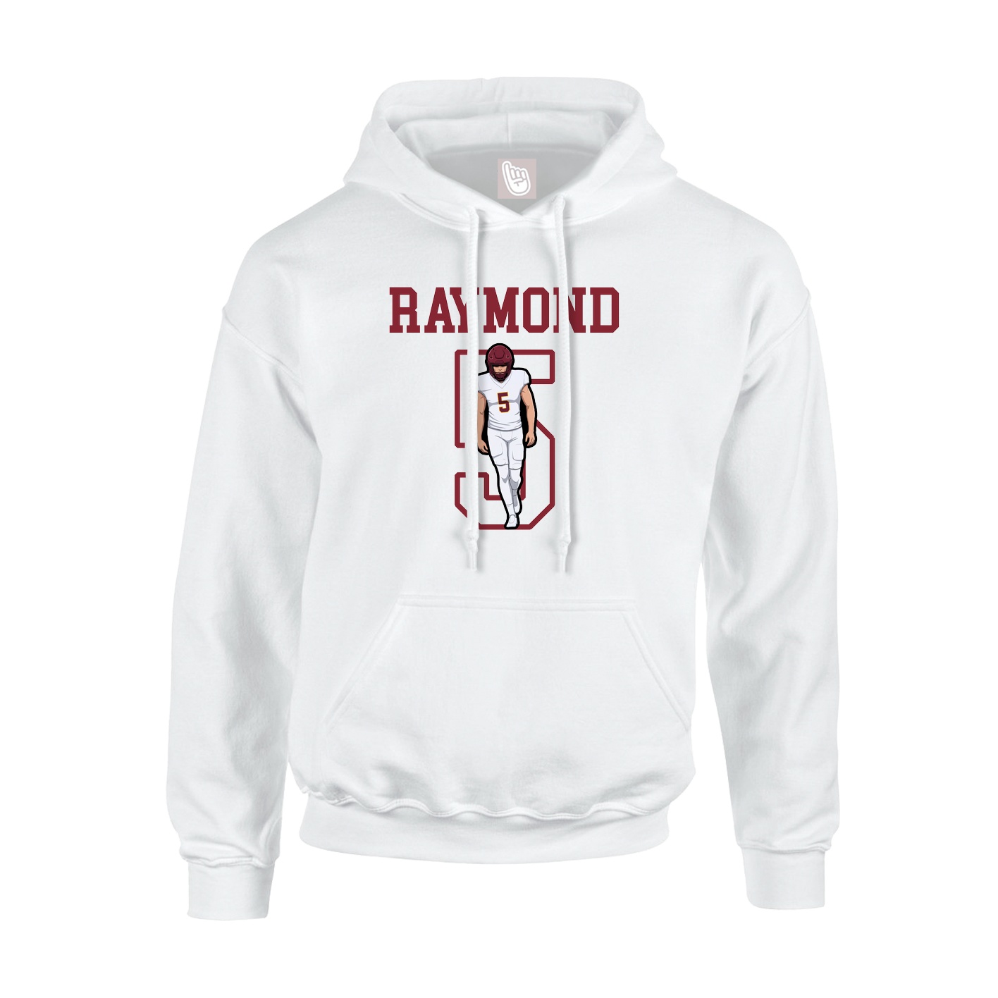 Youth Hoodie — Shirsey in White