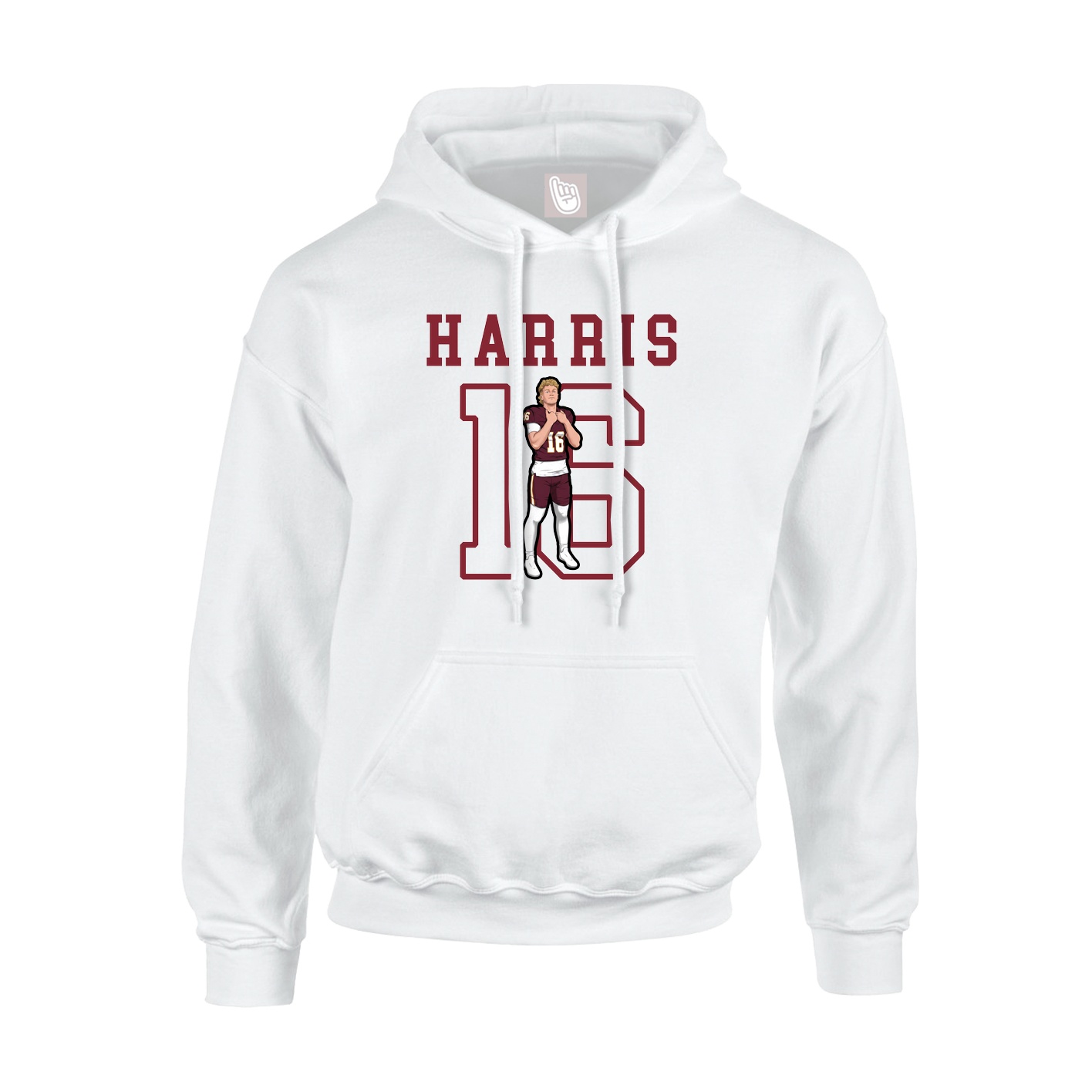 Youth Hoodie — Shirsey in White