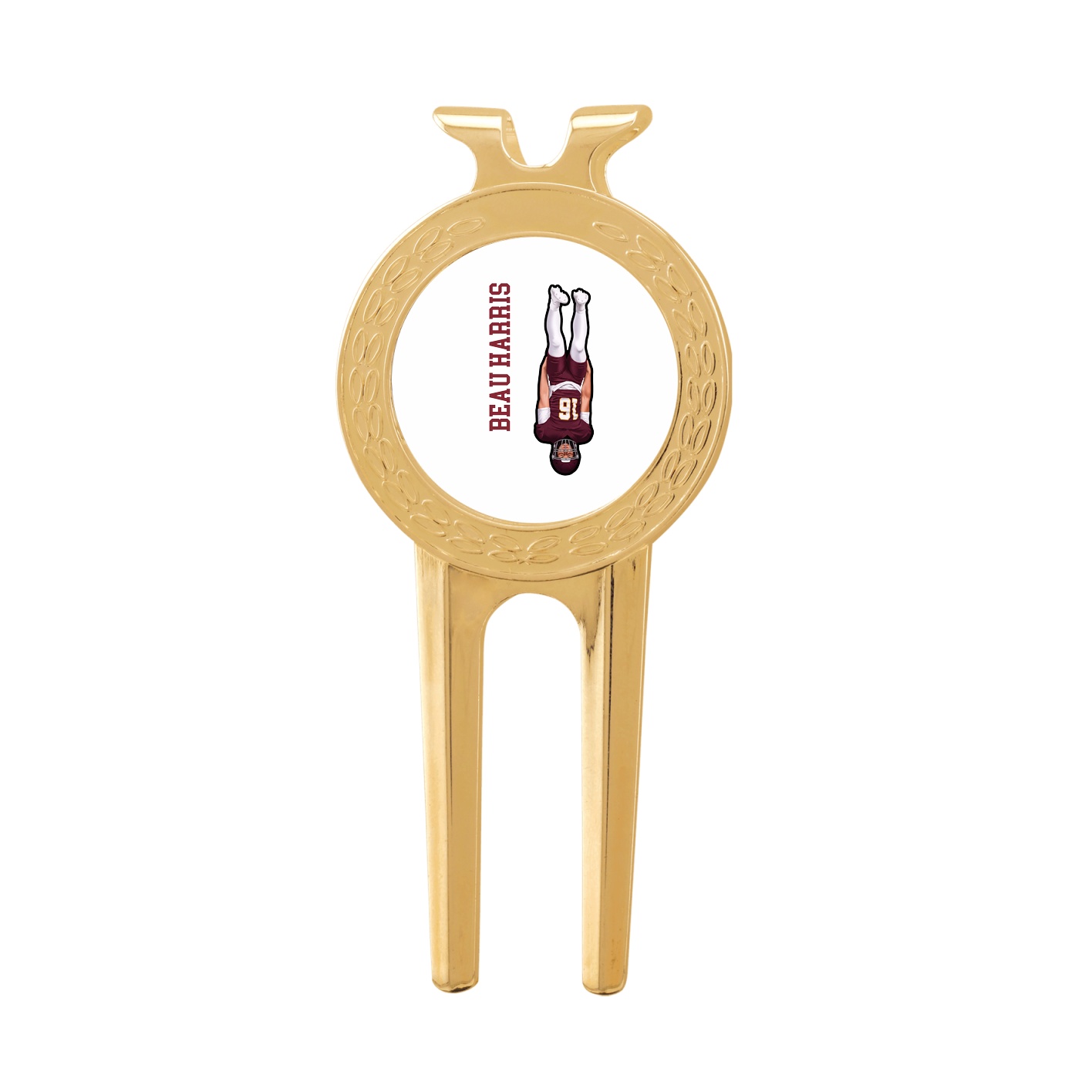 Divot Tool with Ball Marker — Name Vertical in Classic