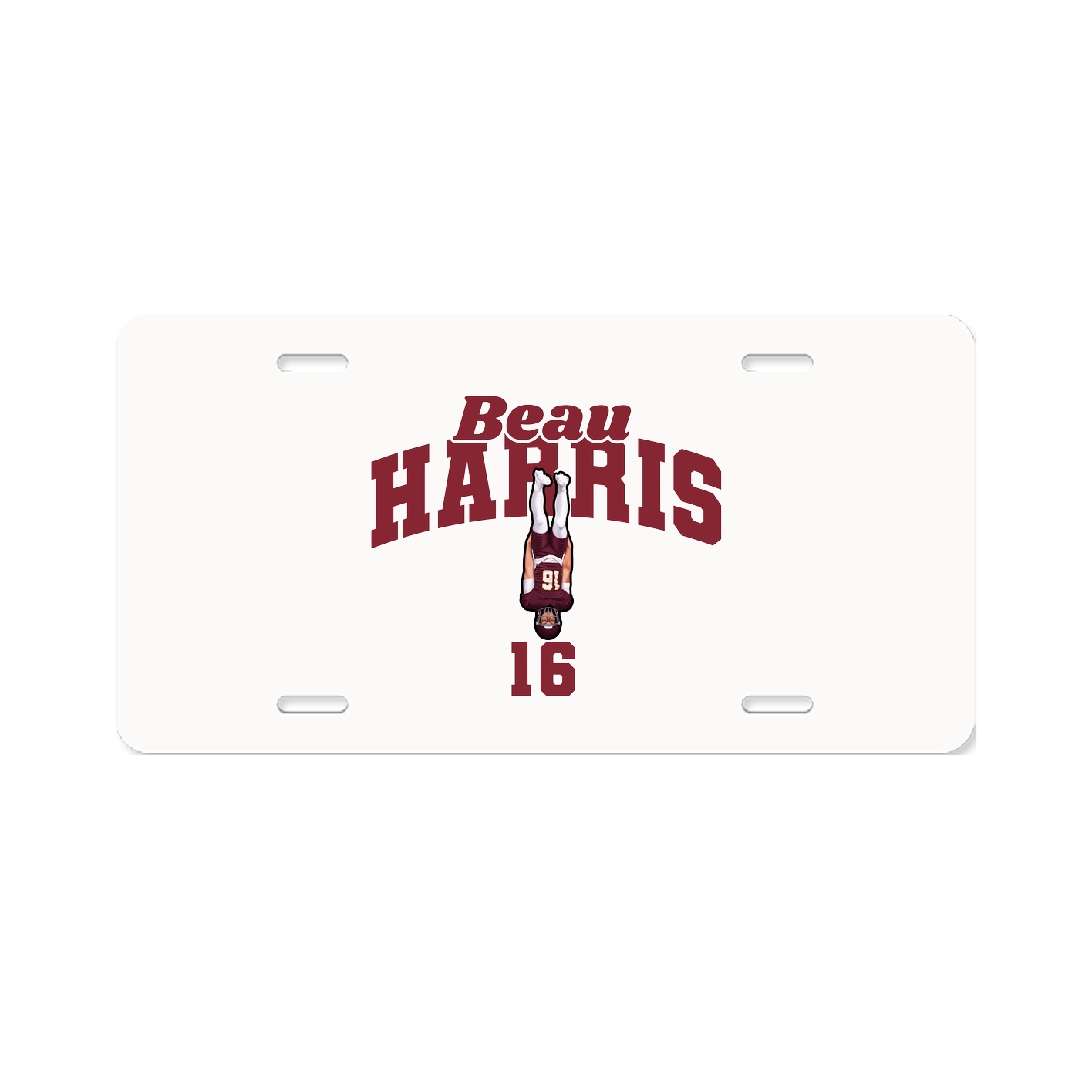 License Plate — Signature Arch in Classic