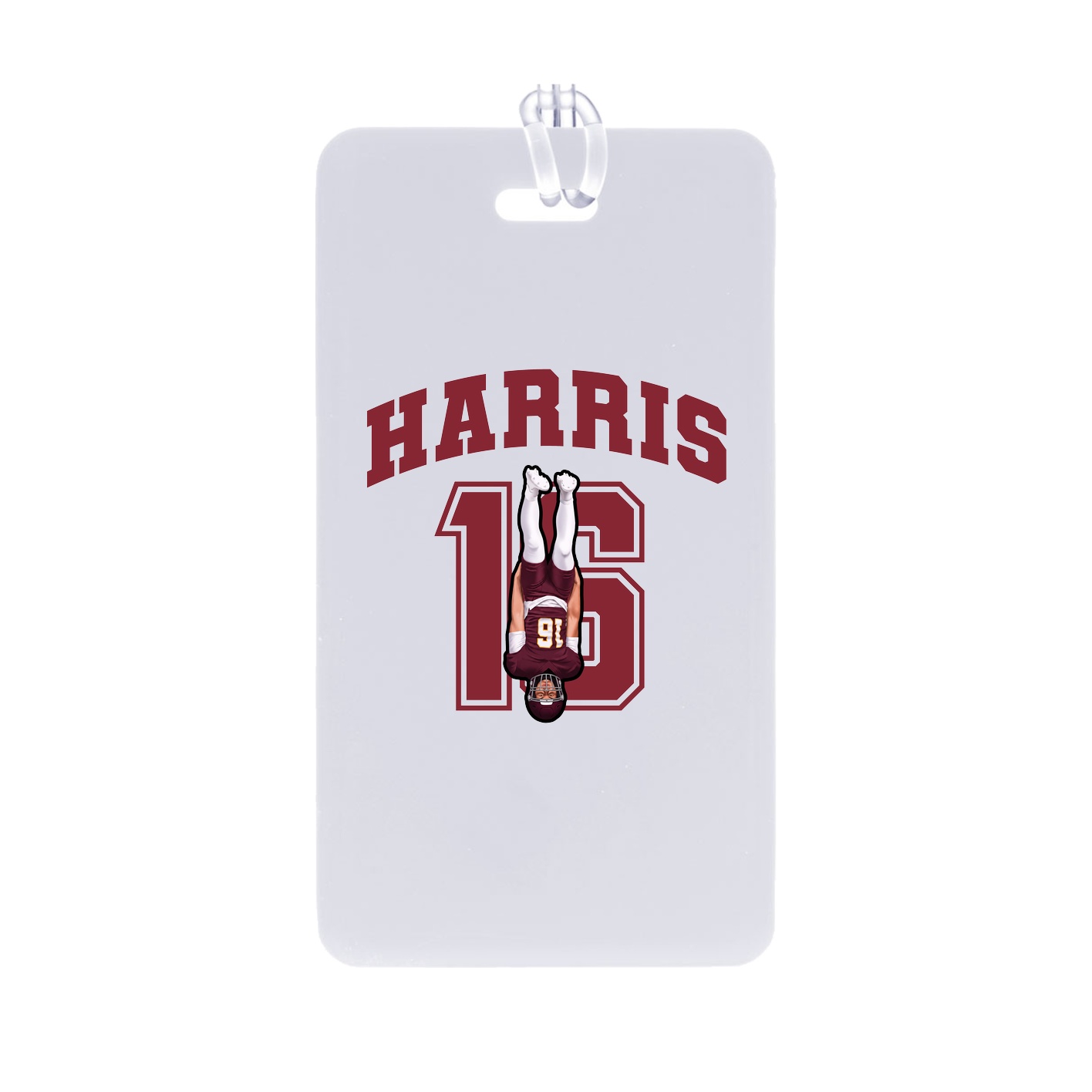 Bag Tag — Number in Classic