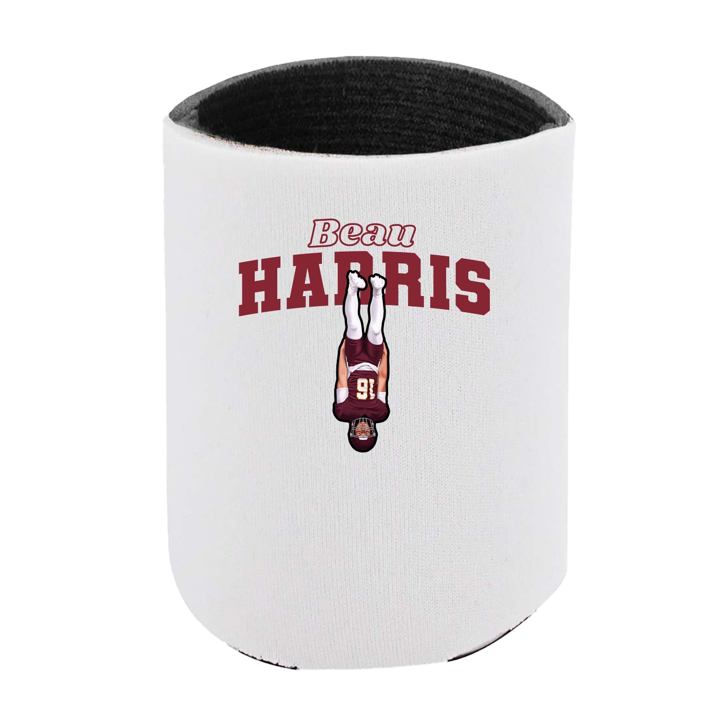 Can Holder — Name Arch in White