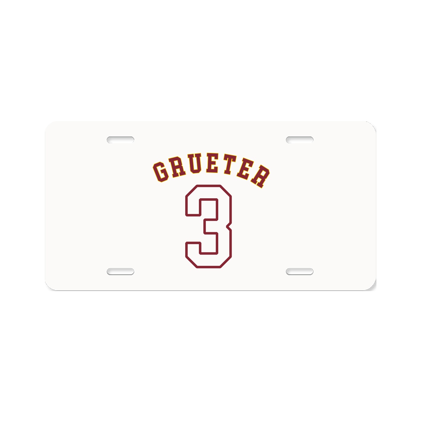 License Plate — Shirsey Arch in Classic