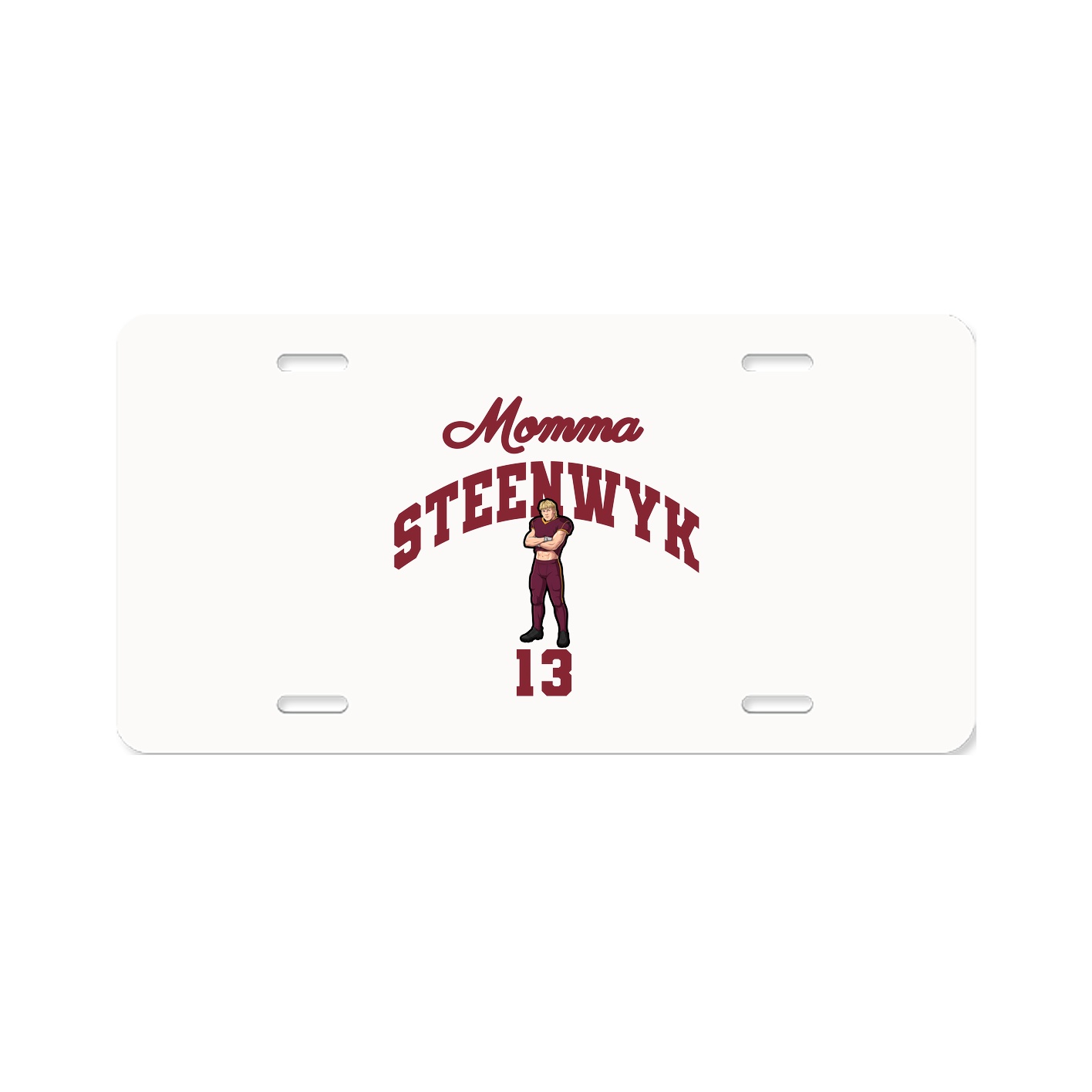 License Plate — Mothers Day Arch in Classic