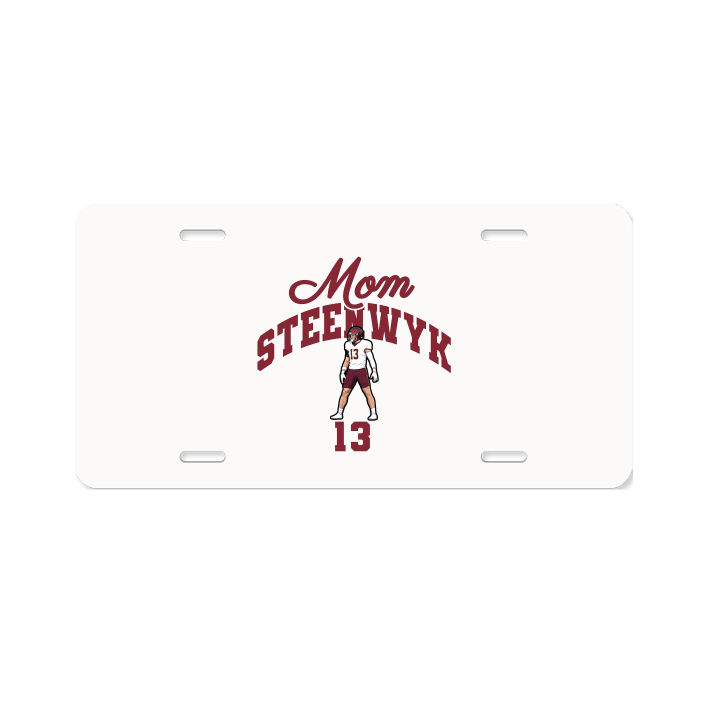 License Plate — Mothers Day Arch in Classic