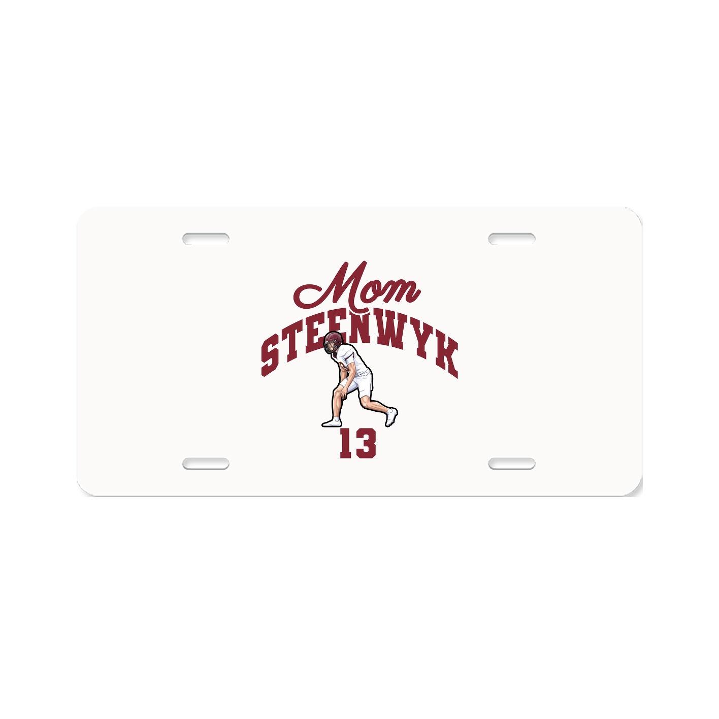 License Plate — Mothers Day Arch in Classic