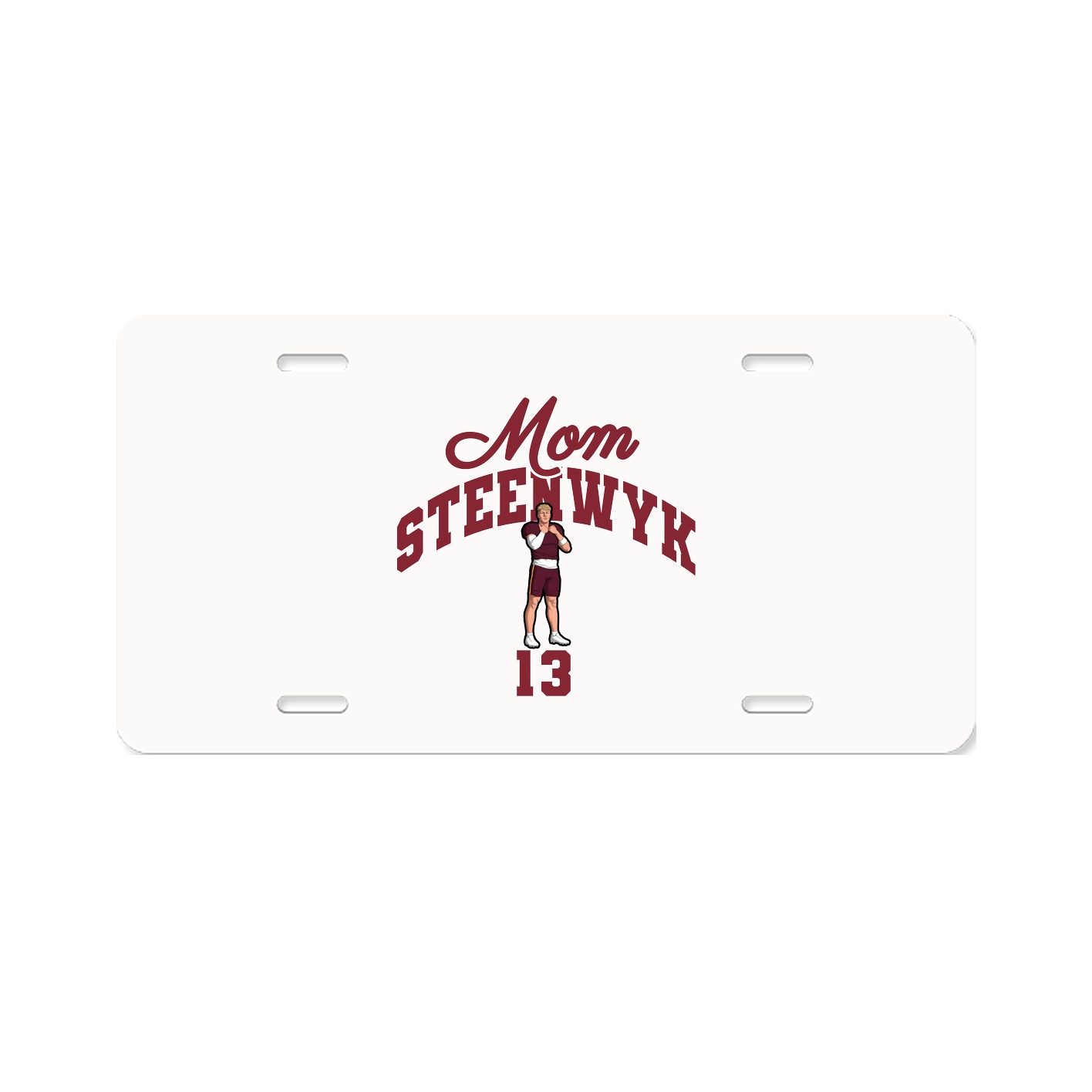 License Plate — Mothers Day Arch in Classic