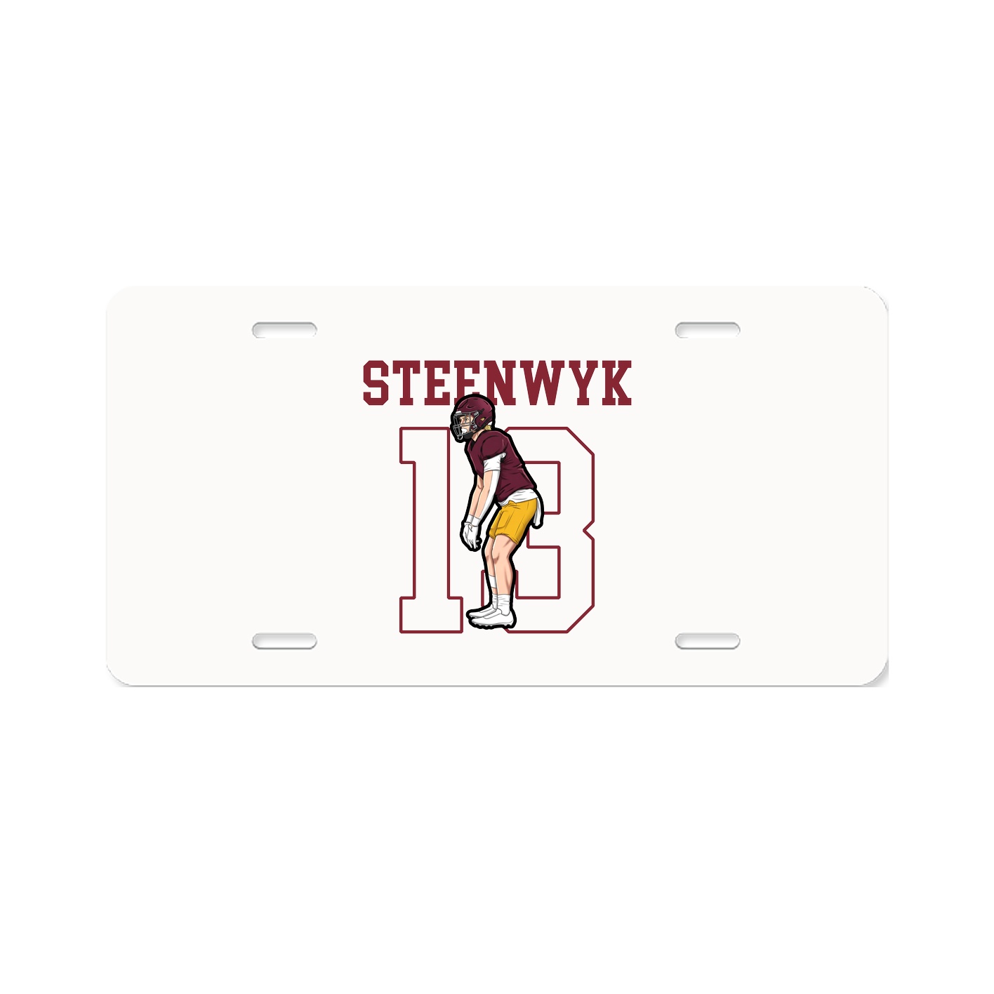 License Plate — Shirsey in Classic