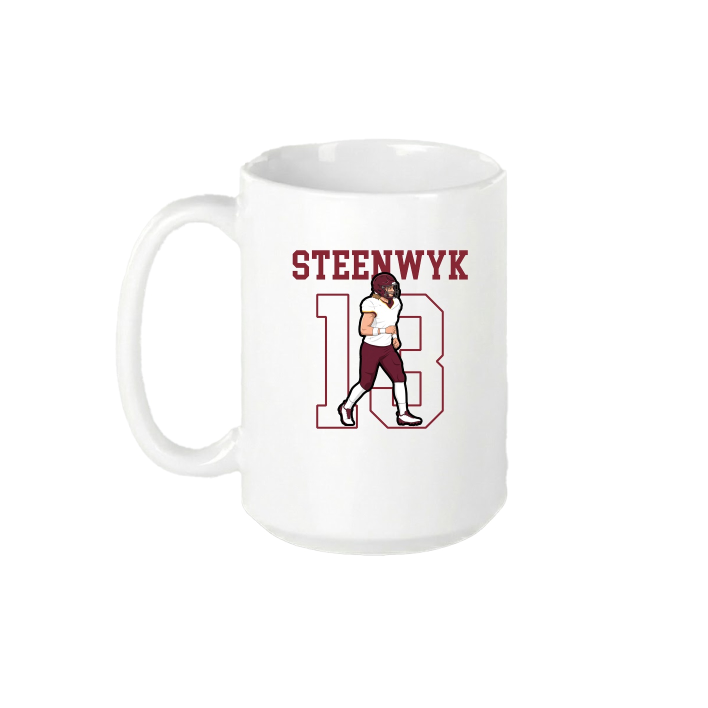 15oz Coffee Mug — Shirsey in White