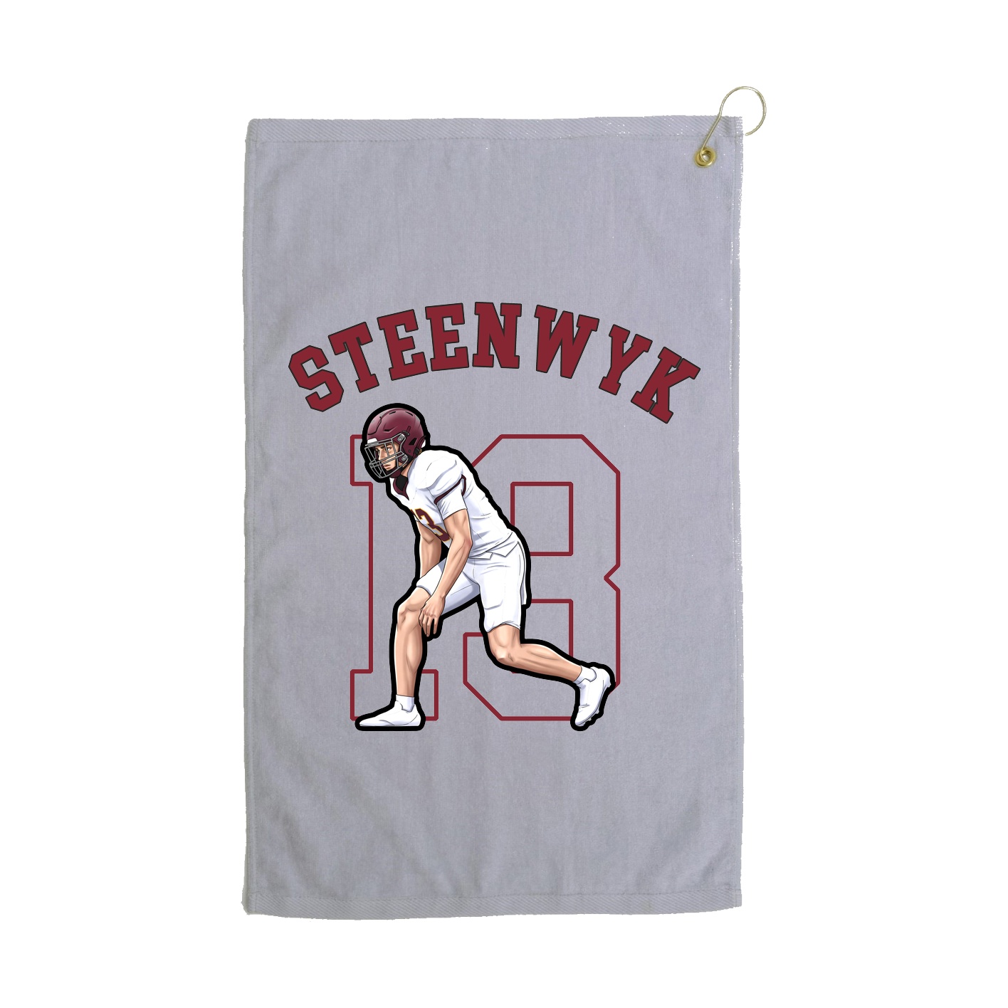 Golf Towel — Shirsey Arch in Grey