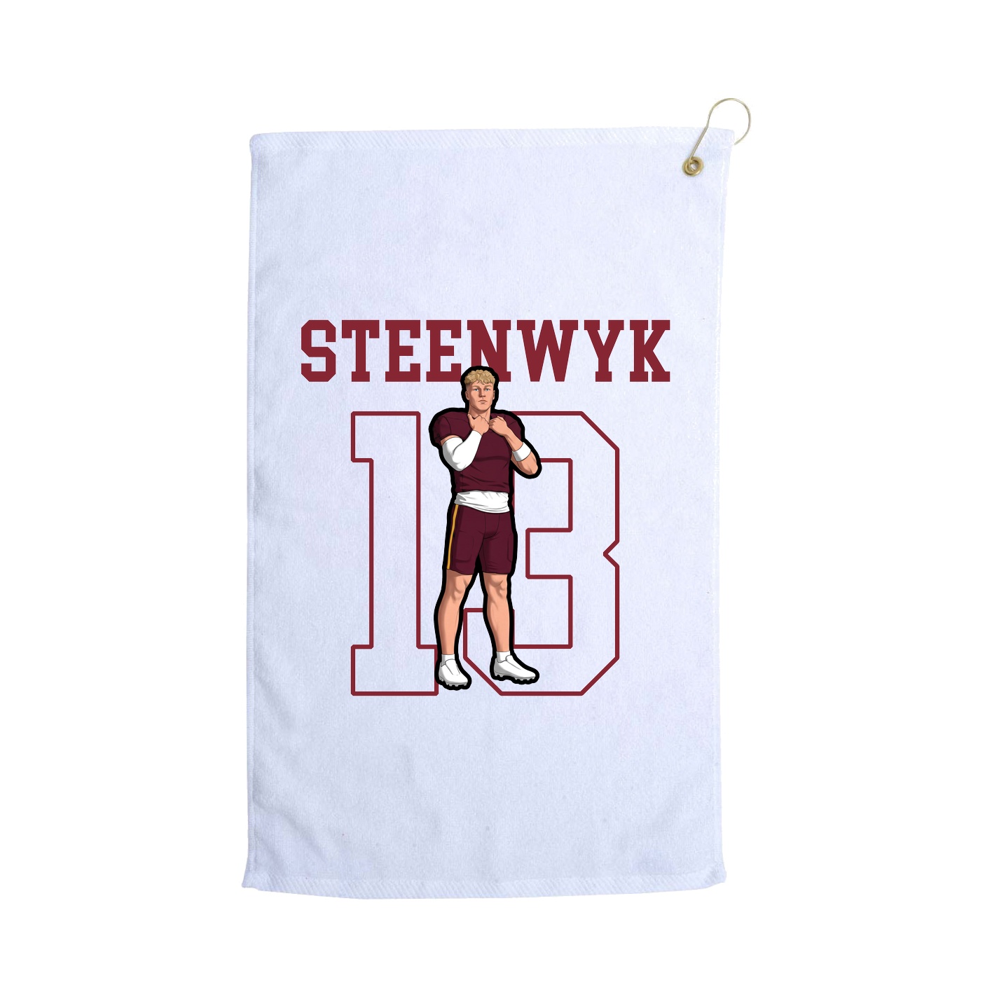 Golf Towel — Shirsey in White