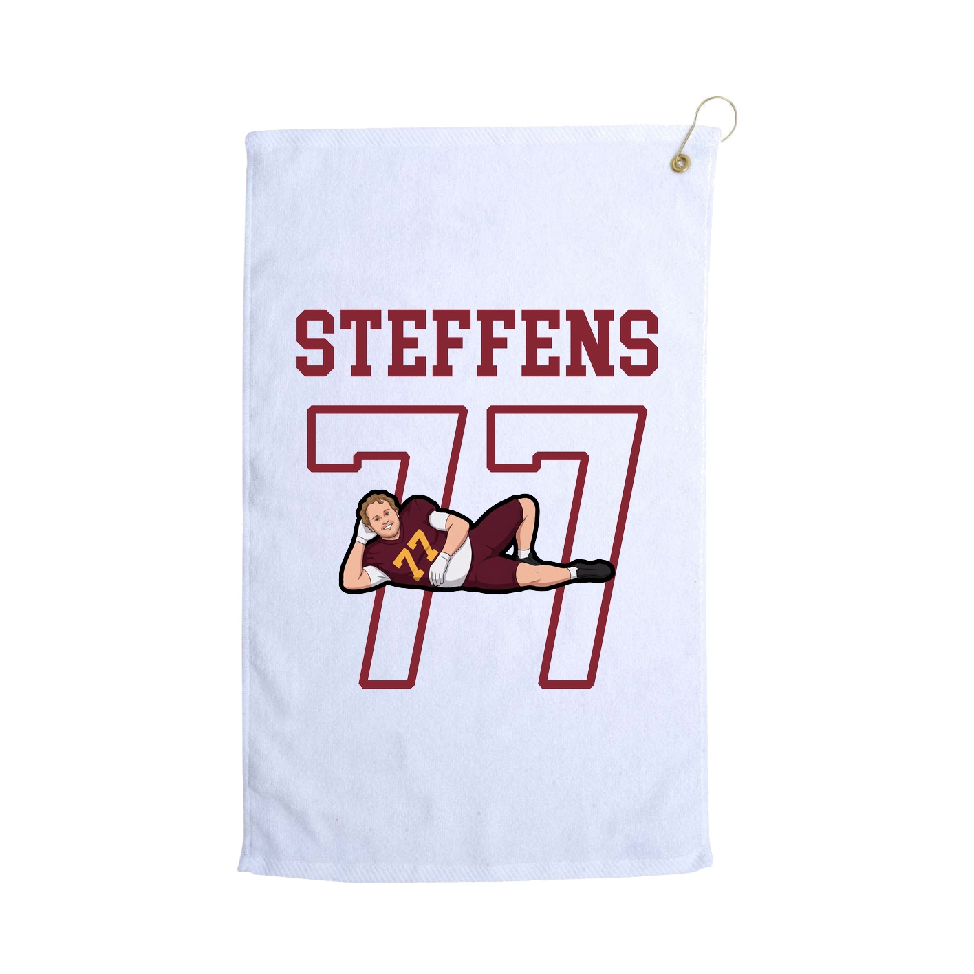 Golf Towel — Shirsey in White