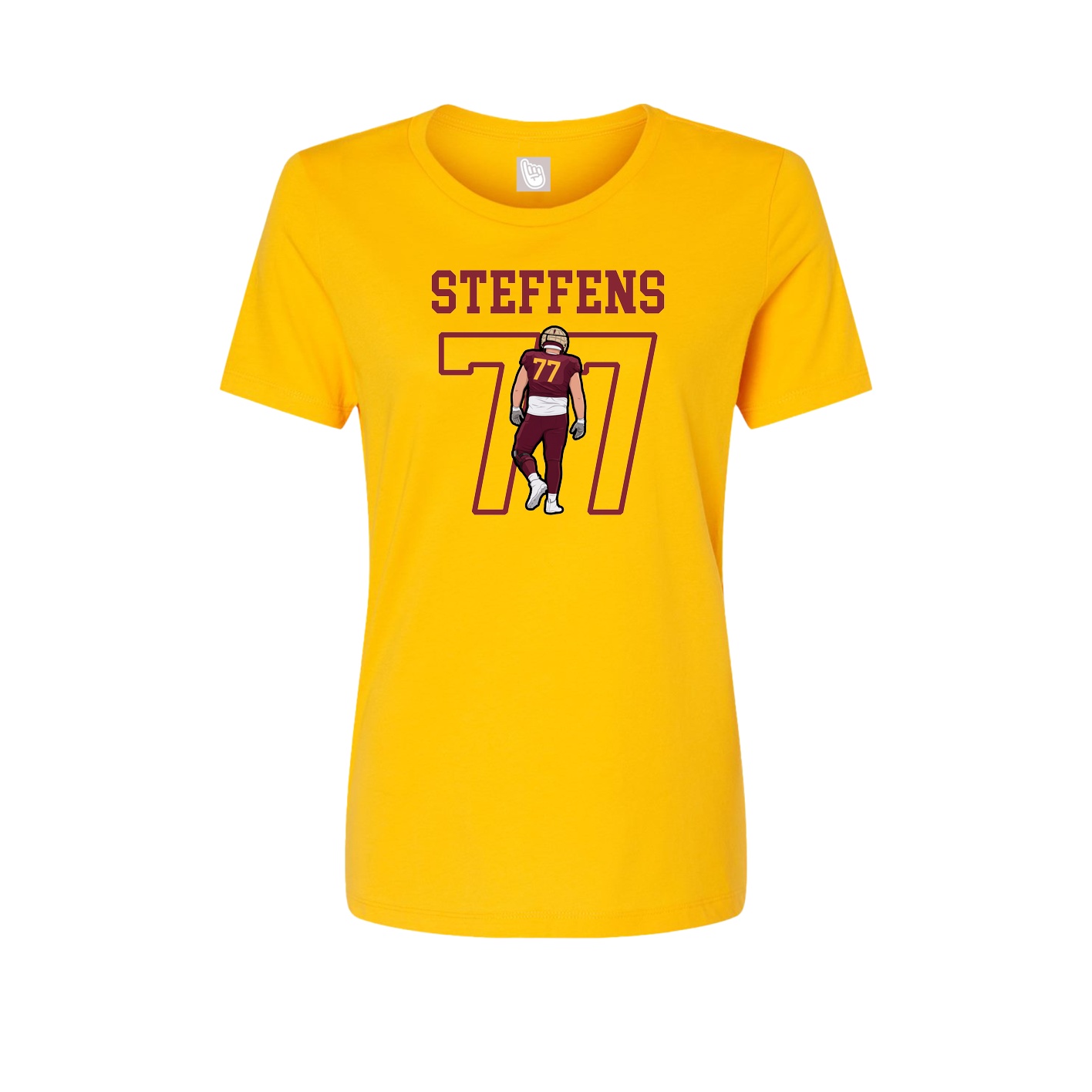 Fitted Women's Tee — Shirsey in Gold