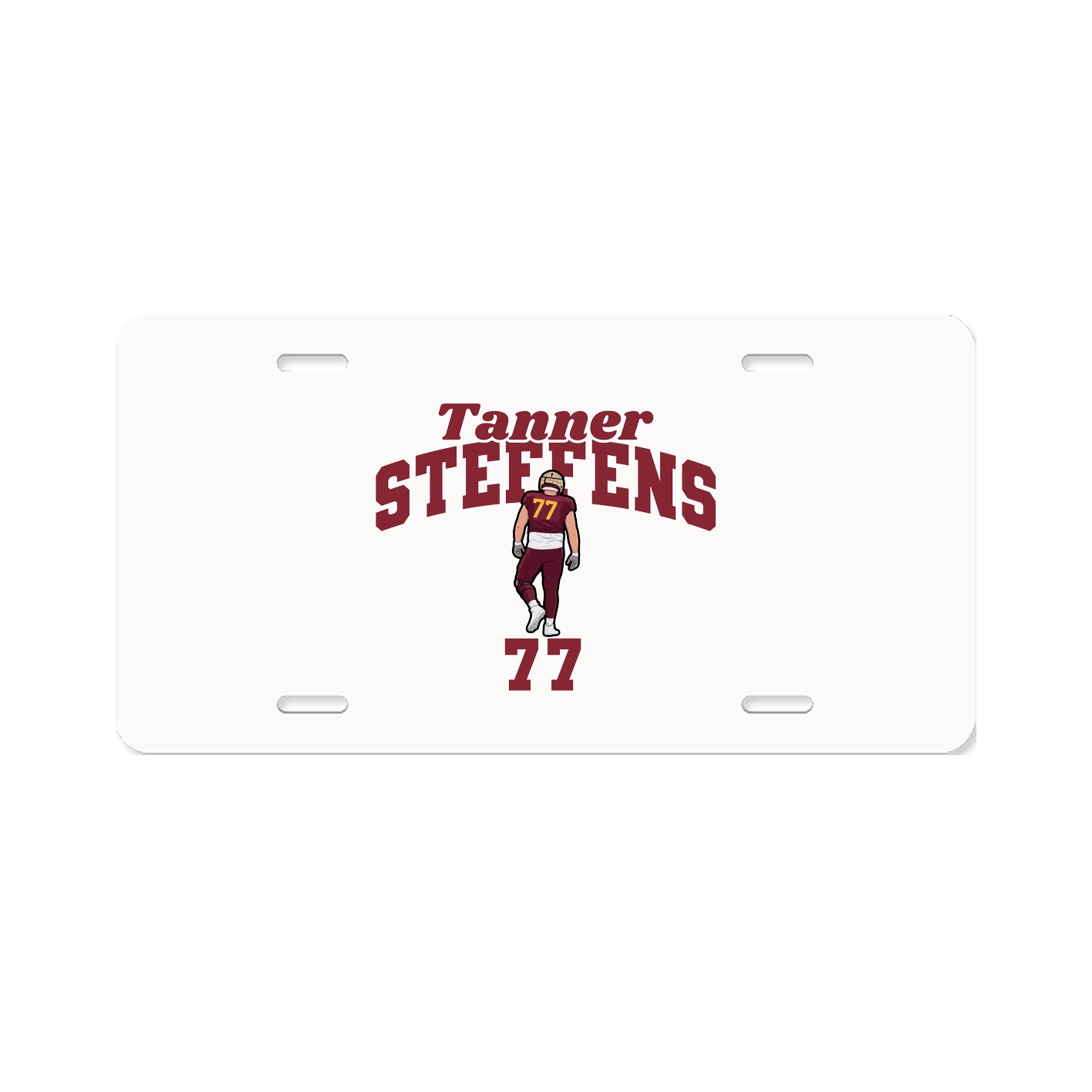 License Plate — Signature Arch in Classic
