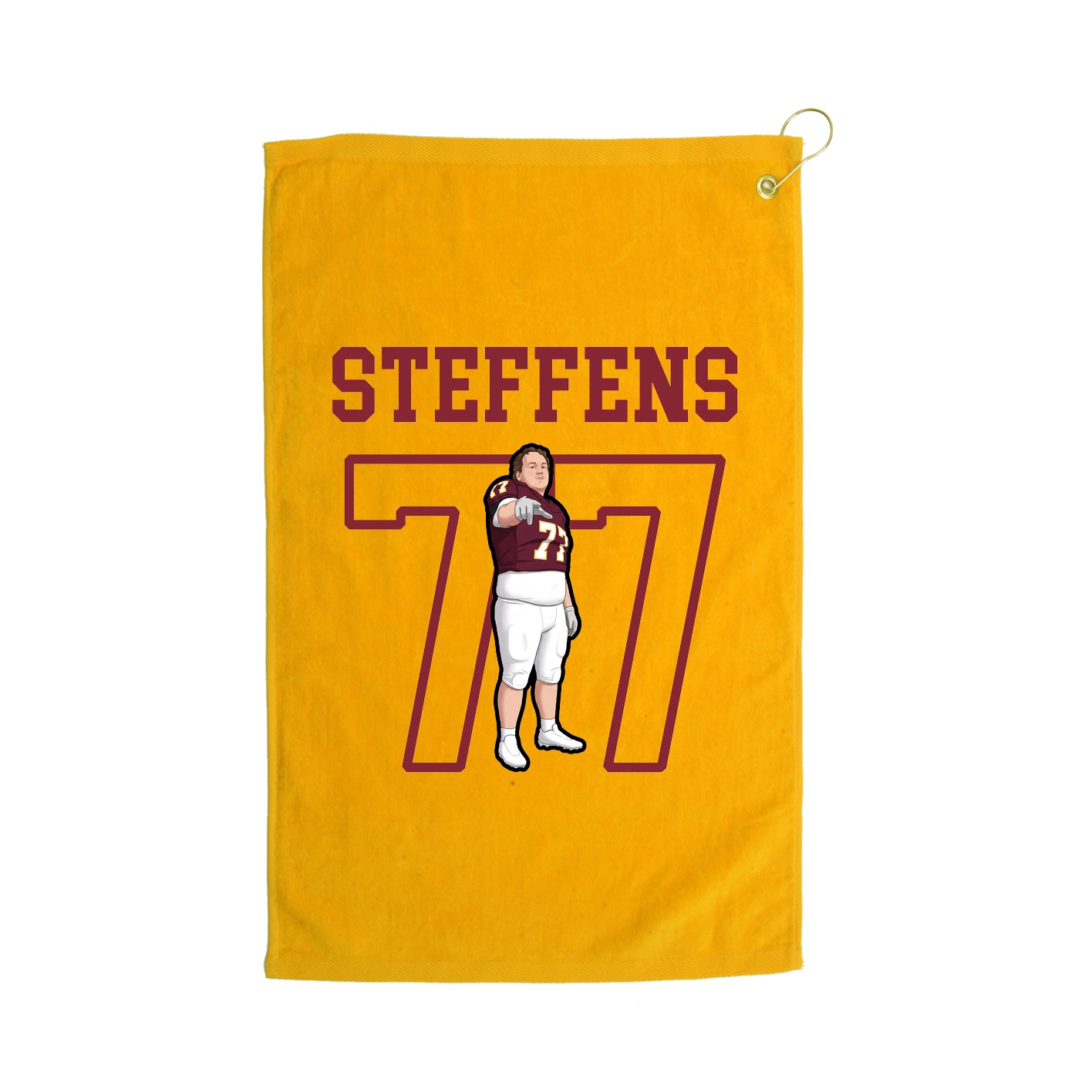 Golf Towel — Shirsey in Gold