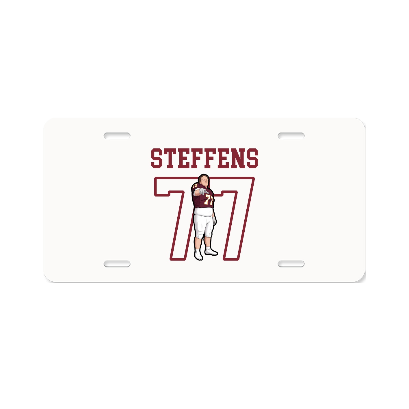 License Plate — Shirsey in Classic