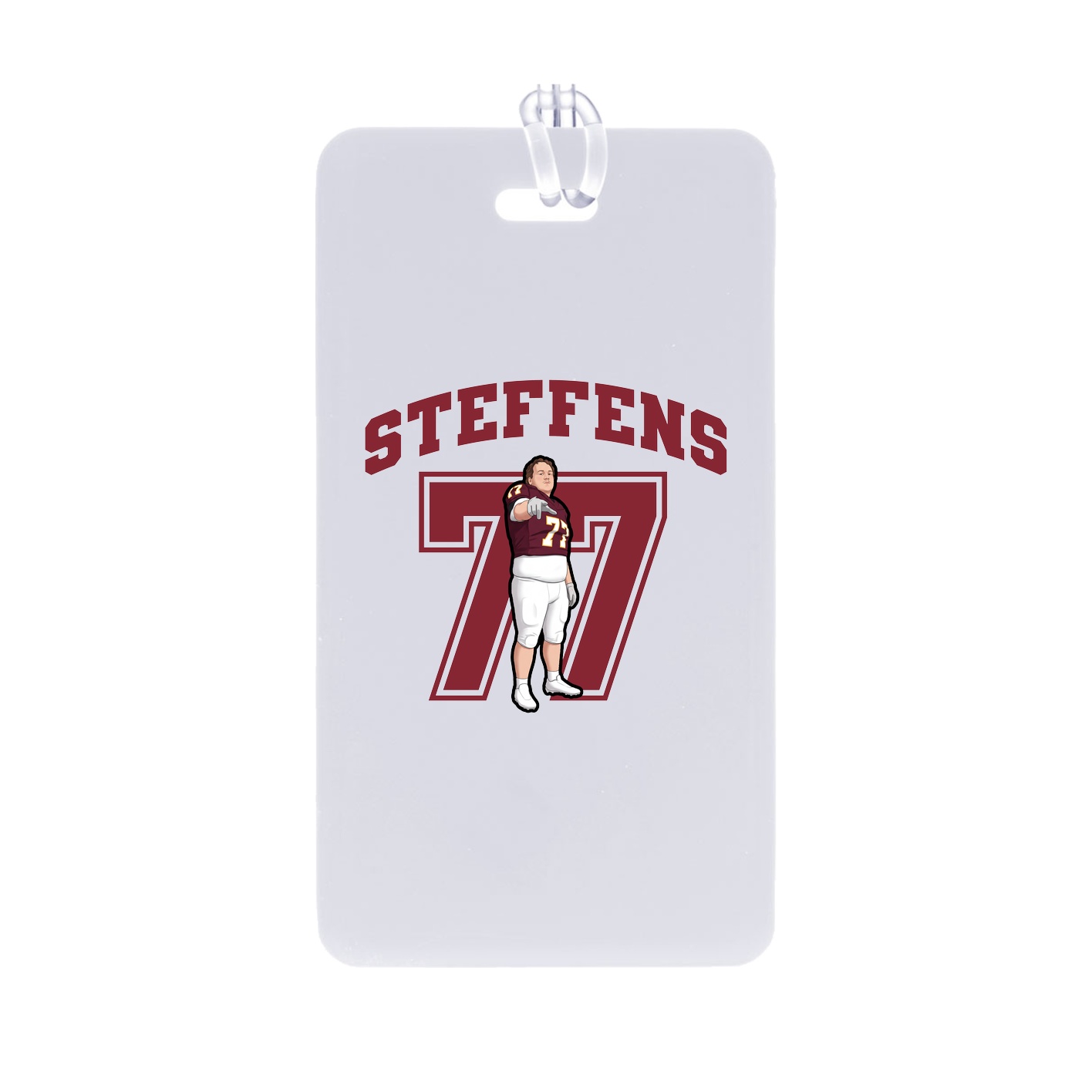 Bag Tag — Number in Classic