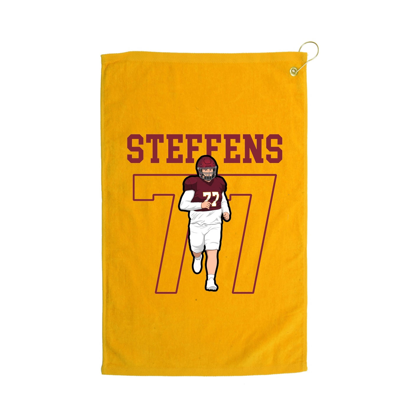 Golf Towel — Shirsey in Gold