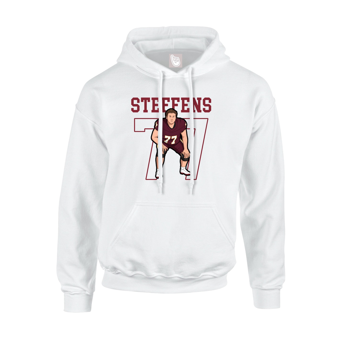 Youth Hoodie — Shirsey in White