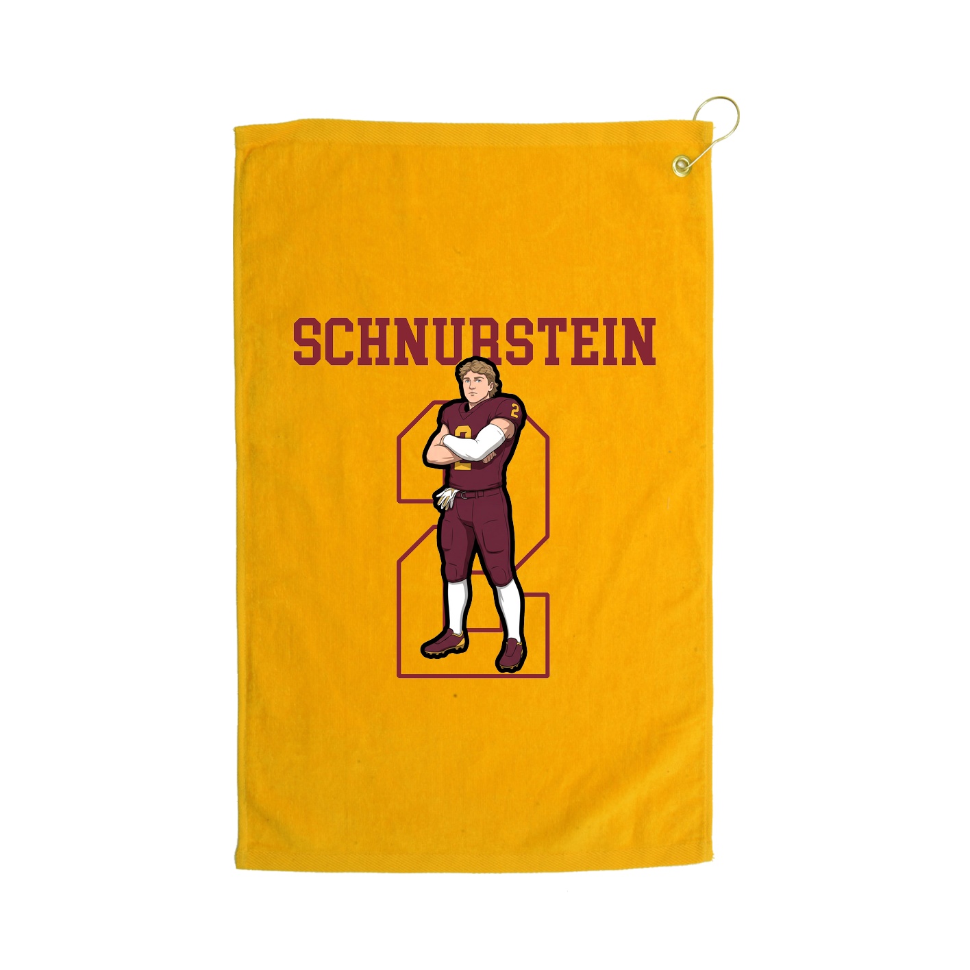 Golf Towel — Shirsey in Gold