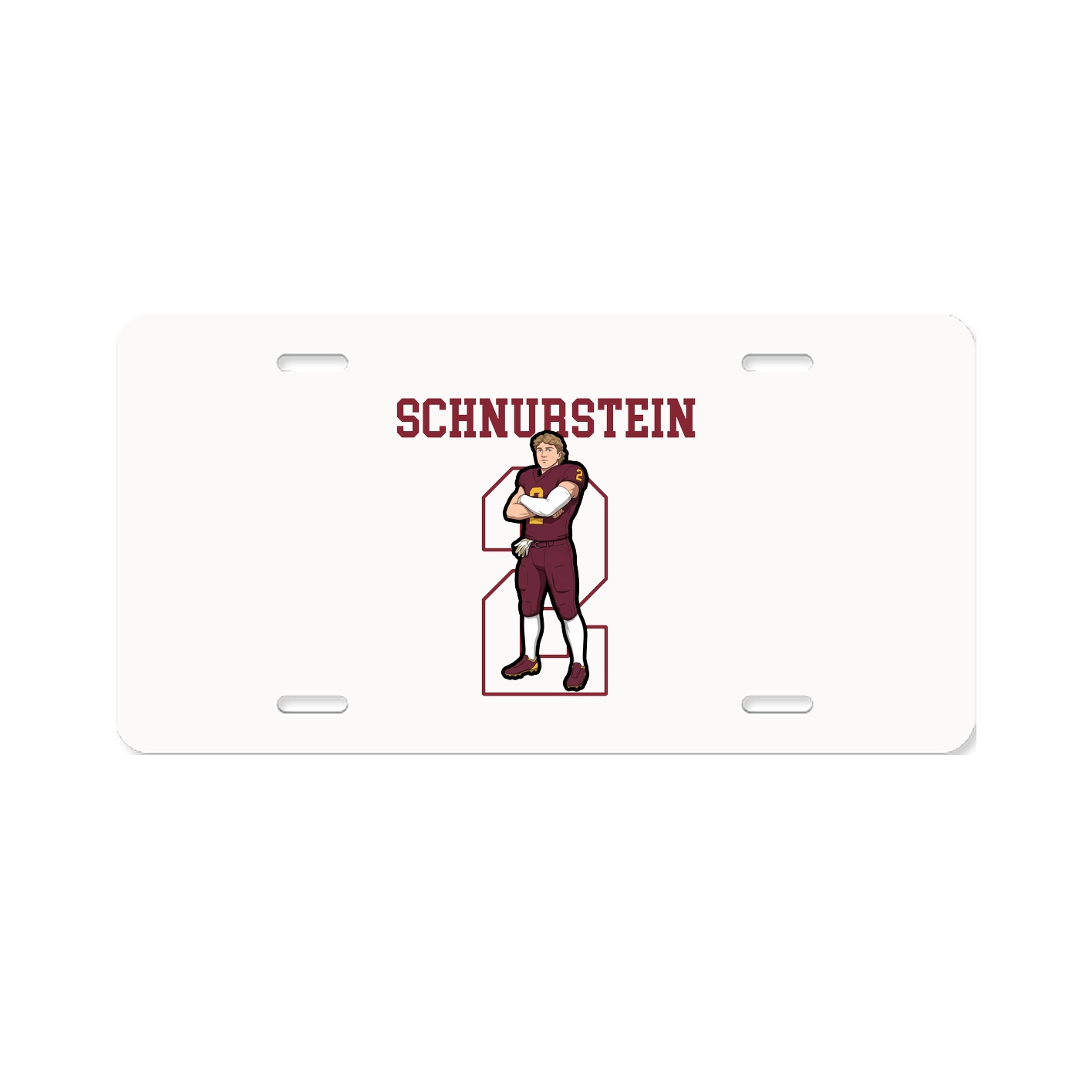 License Plate — Shirsey in Classic