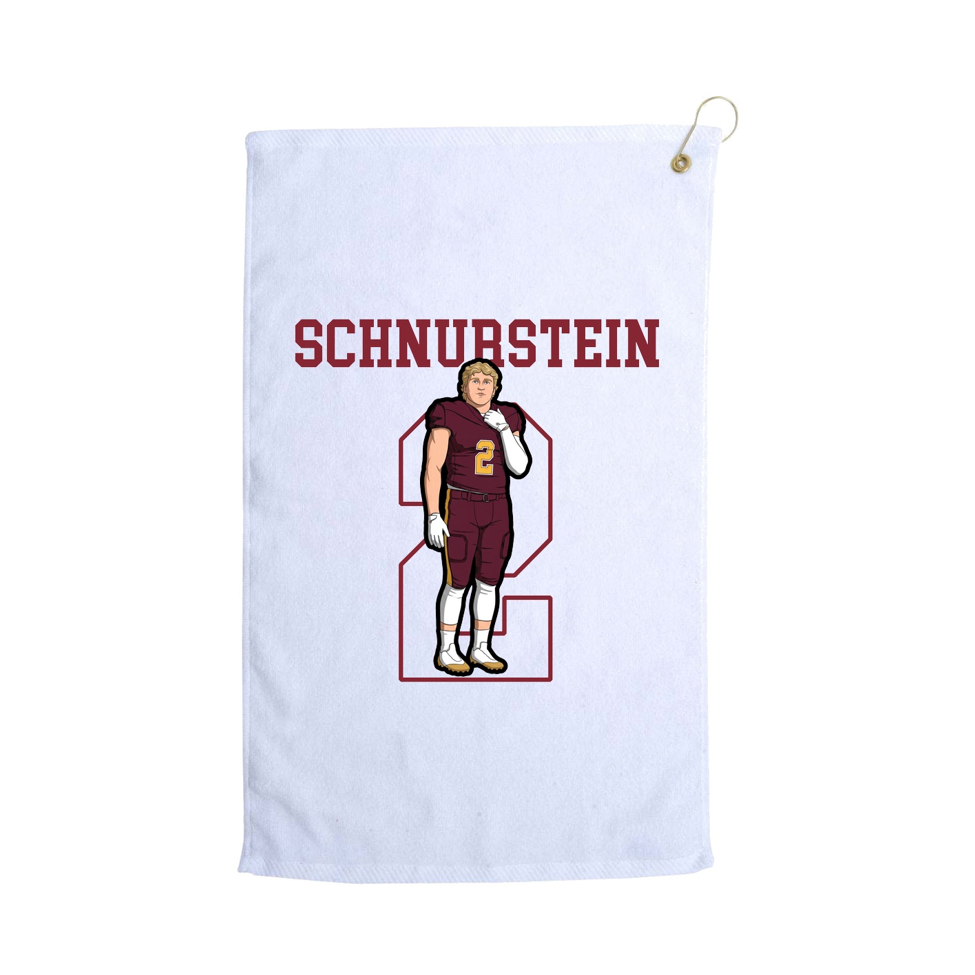 Golf Towel — Shirsey in White