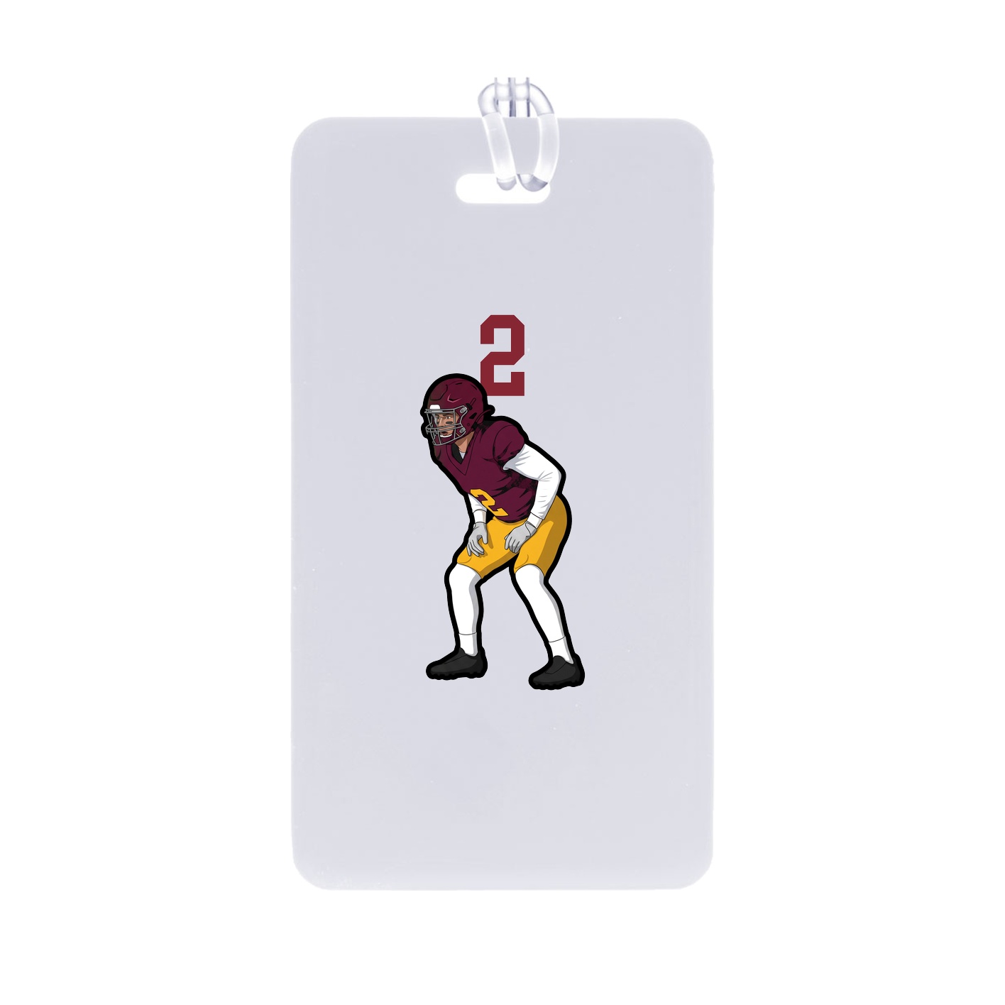 Bag Tag — Number Top in Classic
