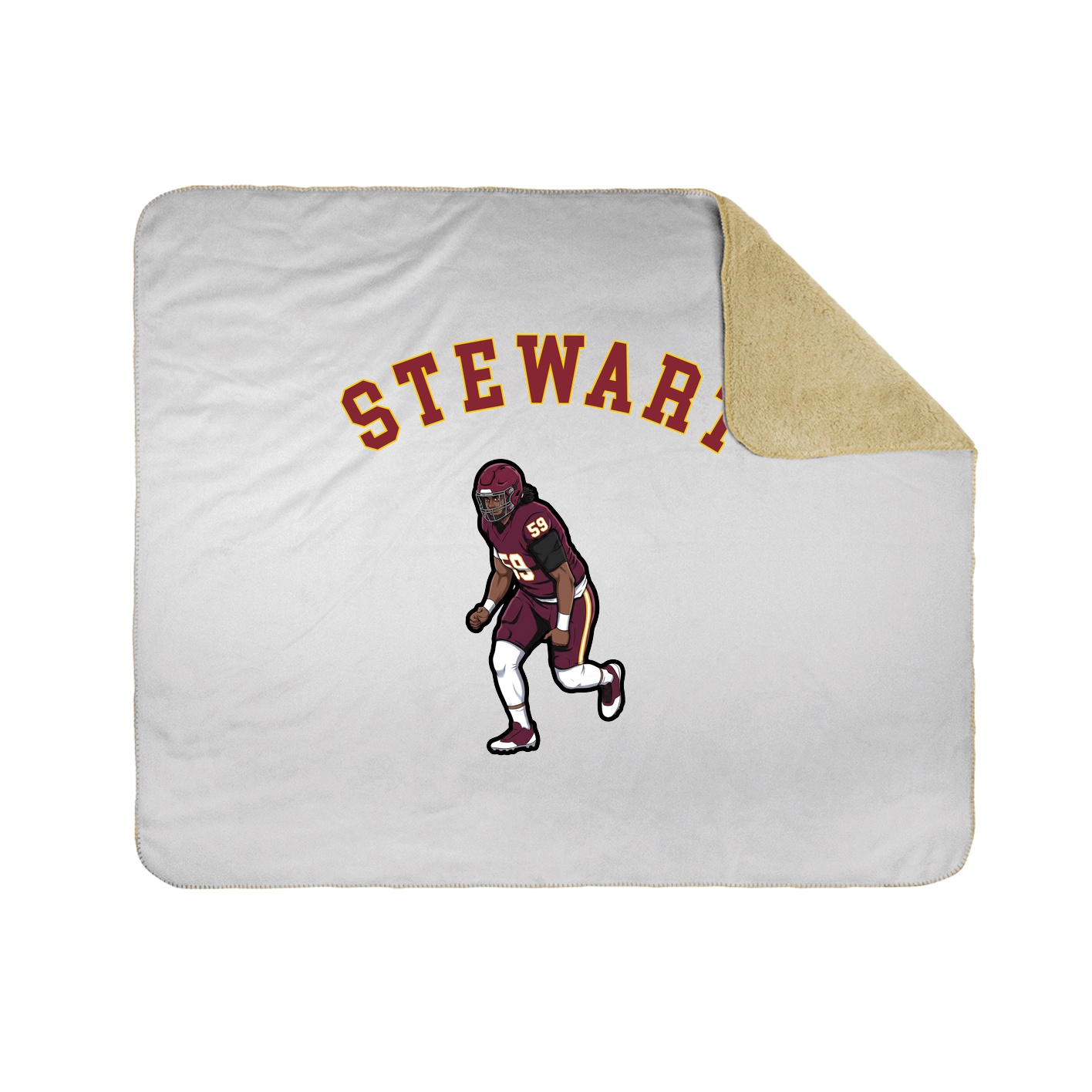 Throw Blanket — Shirsey Arch in White