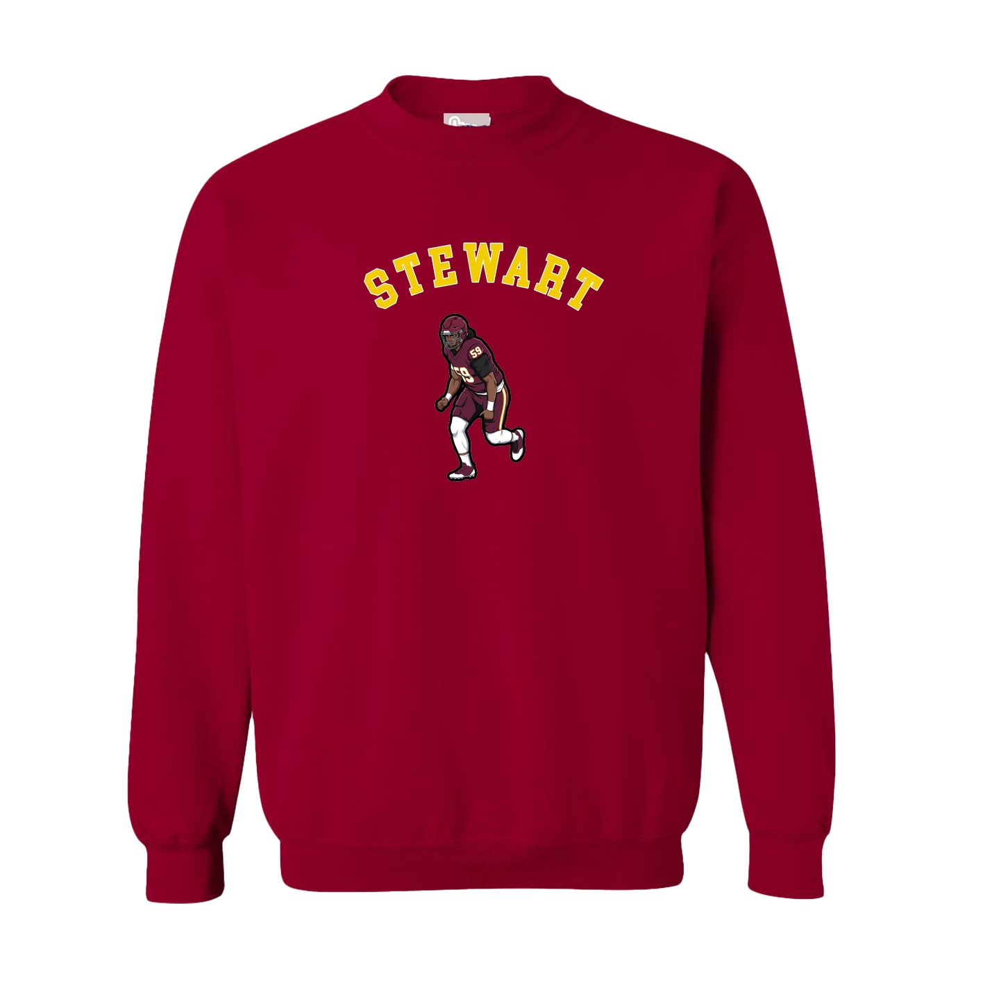 Fleece Crew — Shirsey Arch in Cardinal