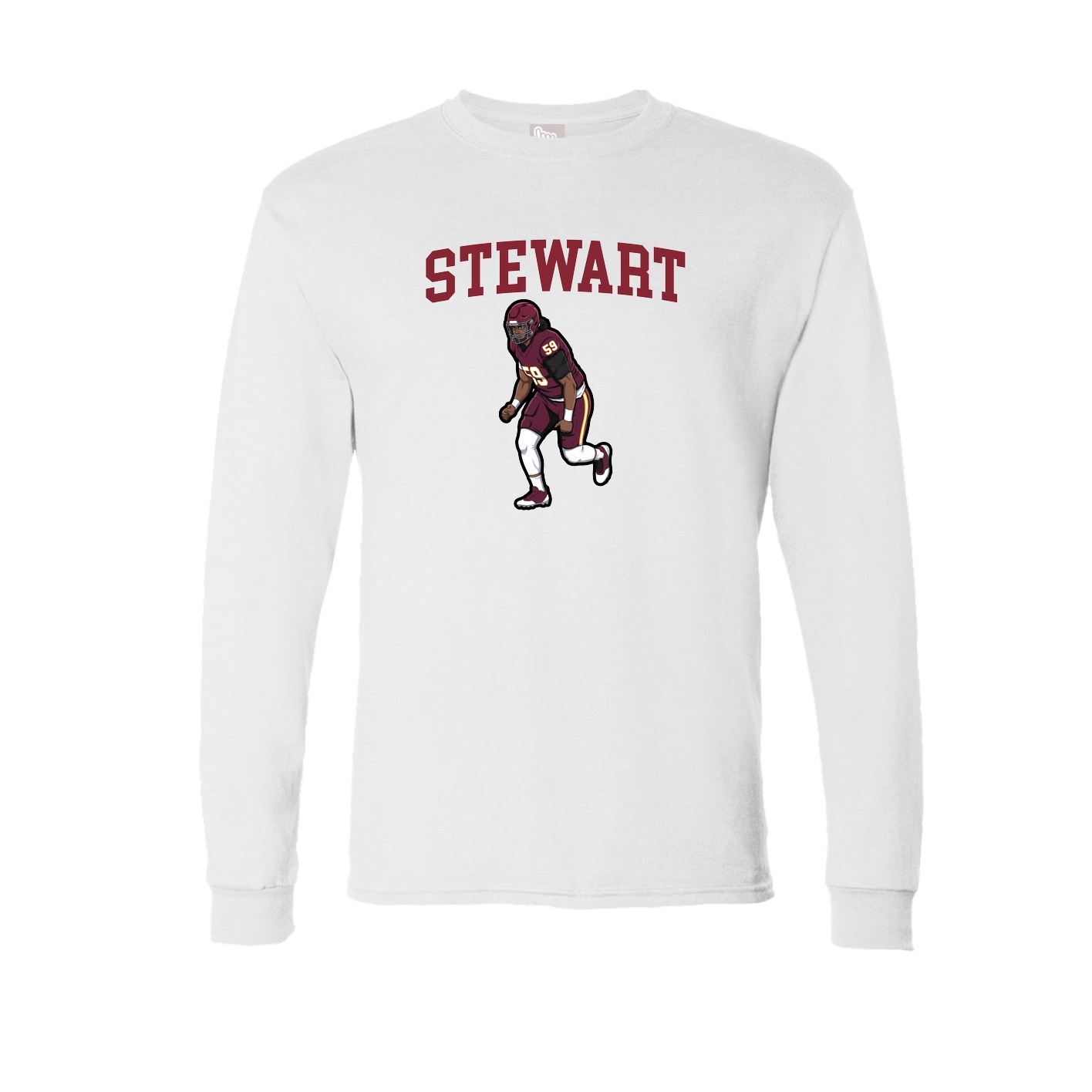 Long Sleeve Tee — Shirsey in White