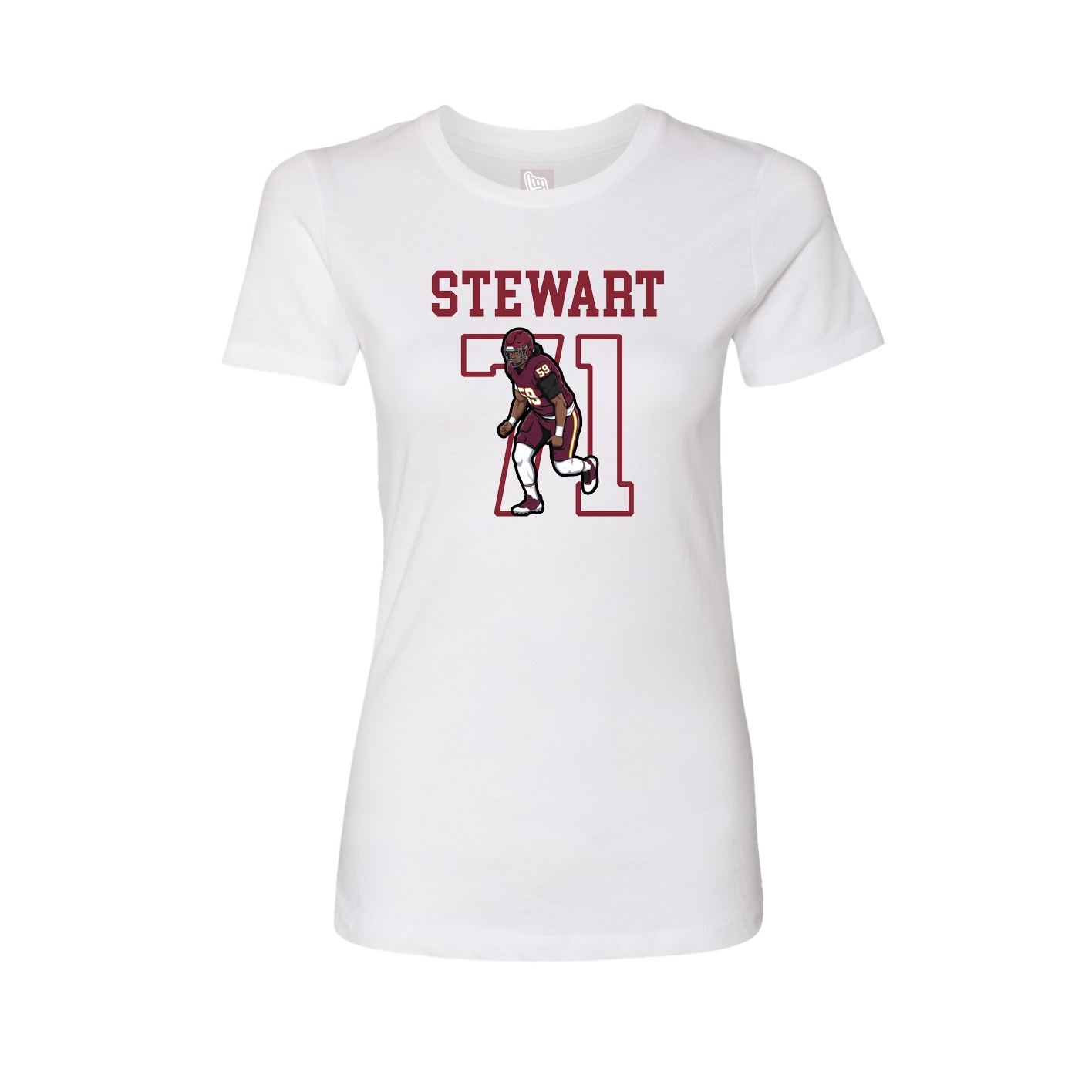Fitted Women's Tee — Shirsey in White