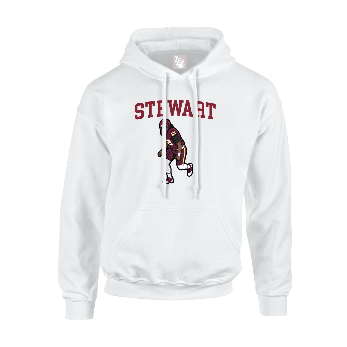 Youth Hoodie — Shirsey in White