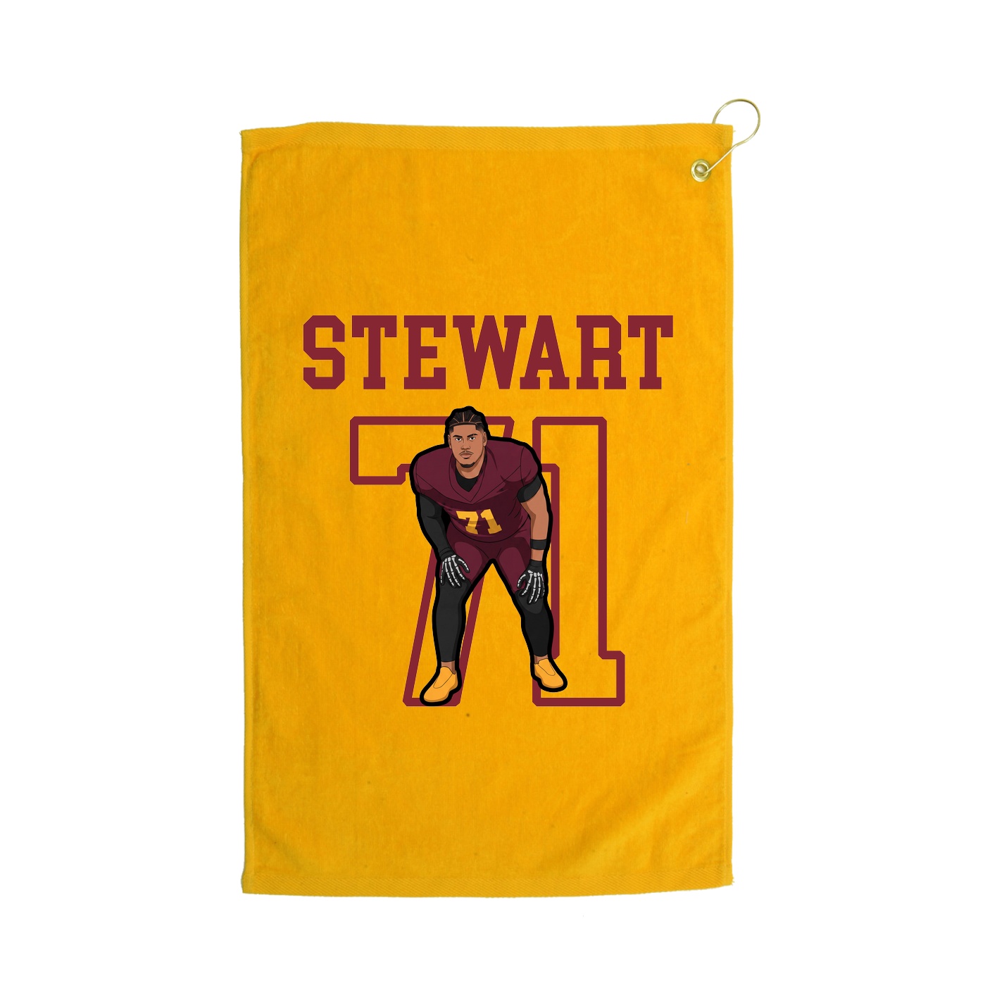 Golf Towel — Shirsey in Gold