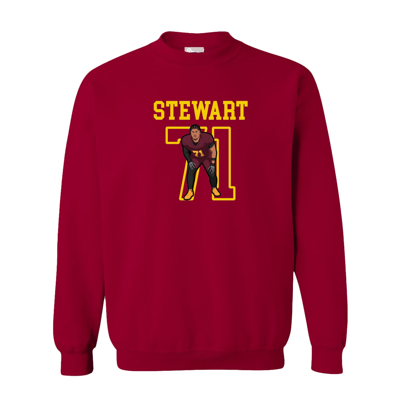 Fleece Crew — Shirsey in Cardinal