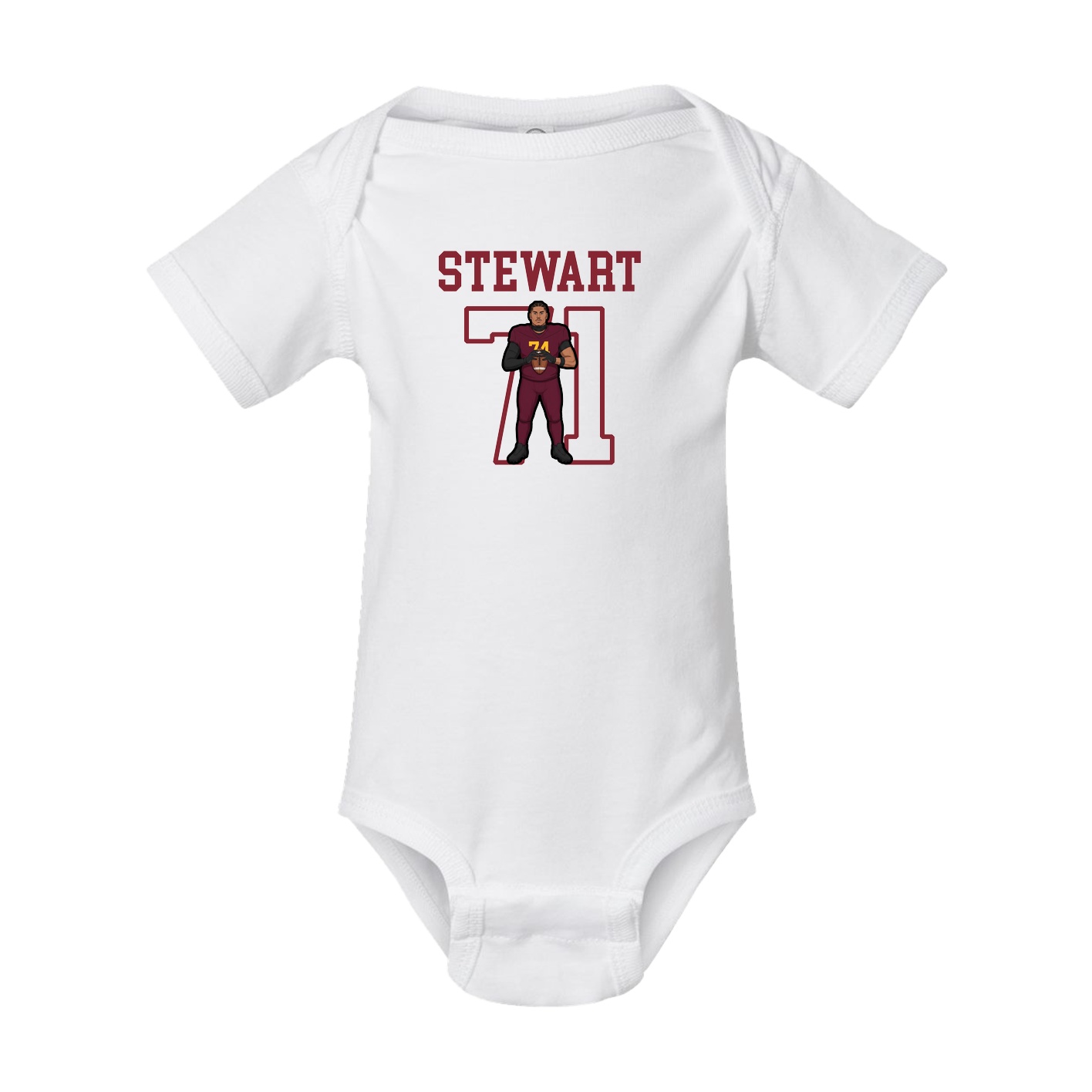 Baby Onesie — Shirsey in White