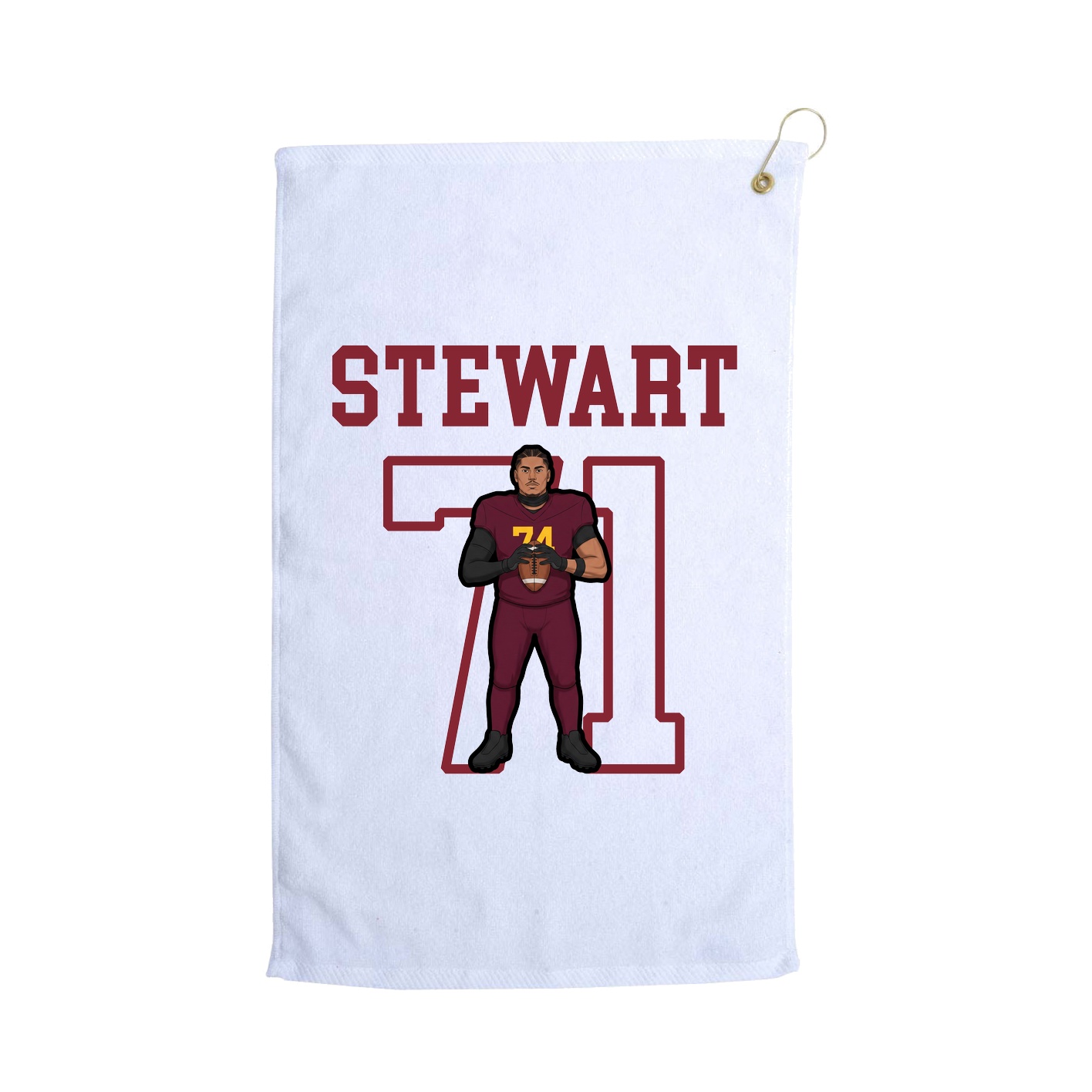 Golf Towel — Shirsey in White