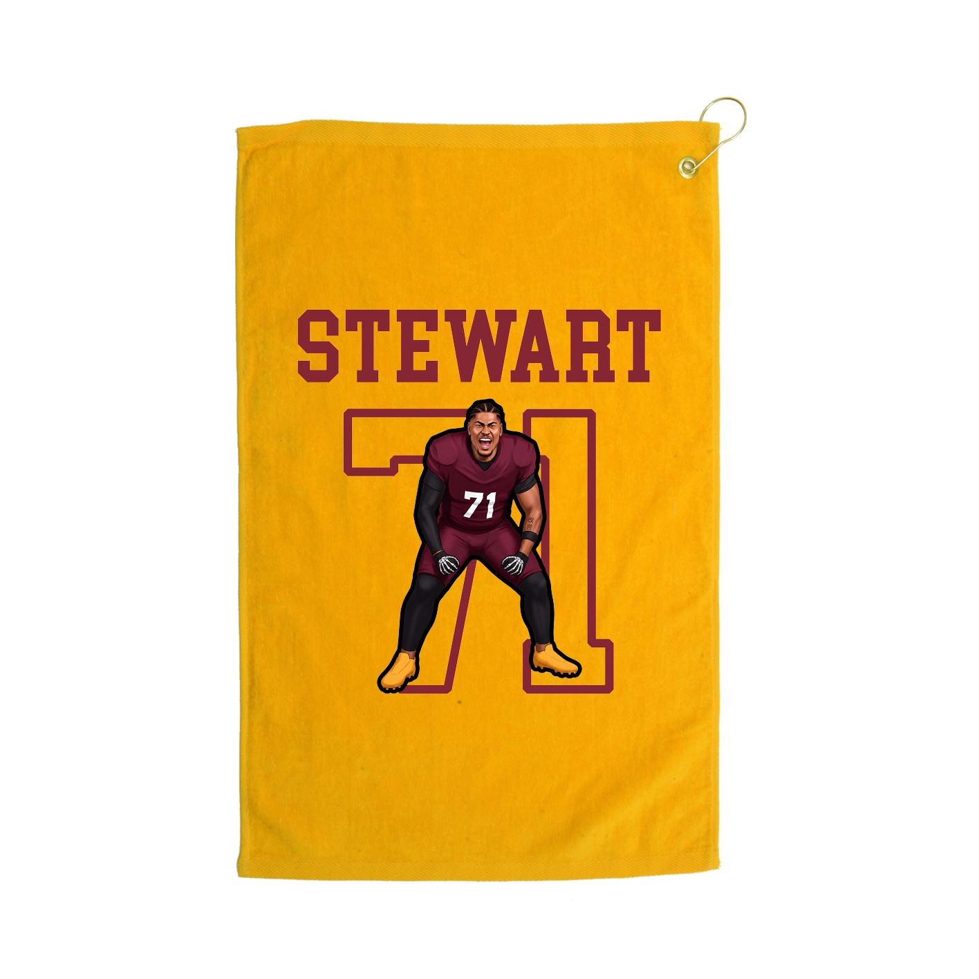 Golf Towel — Shirsey in Gold