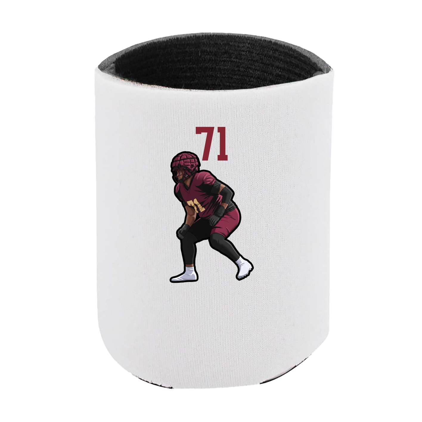 Can Holder — Number Top in White