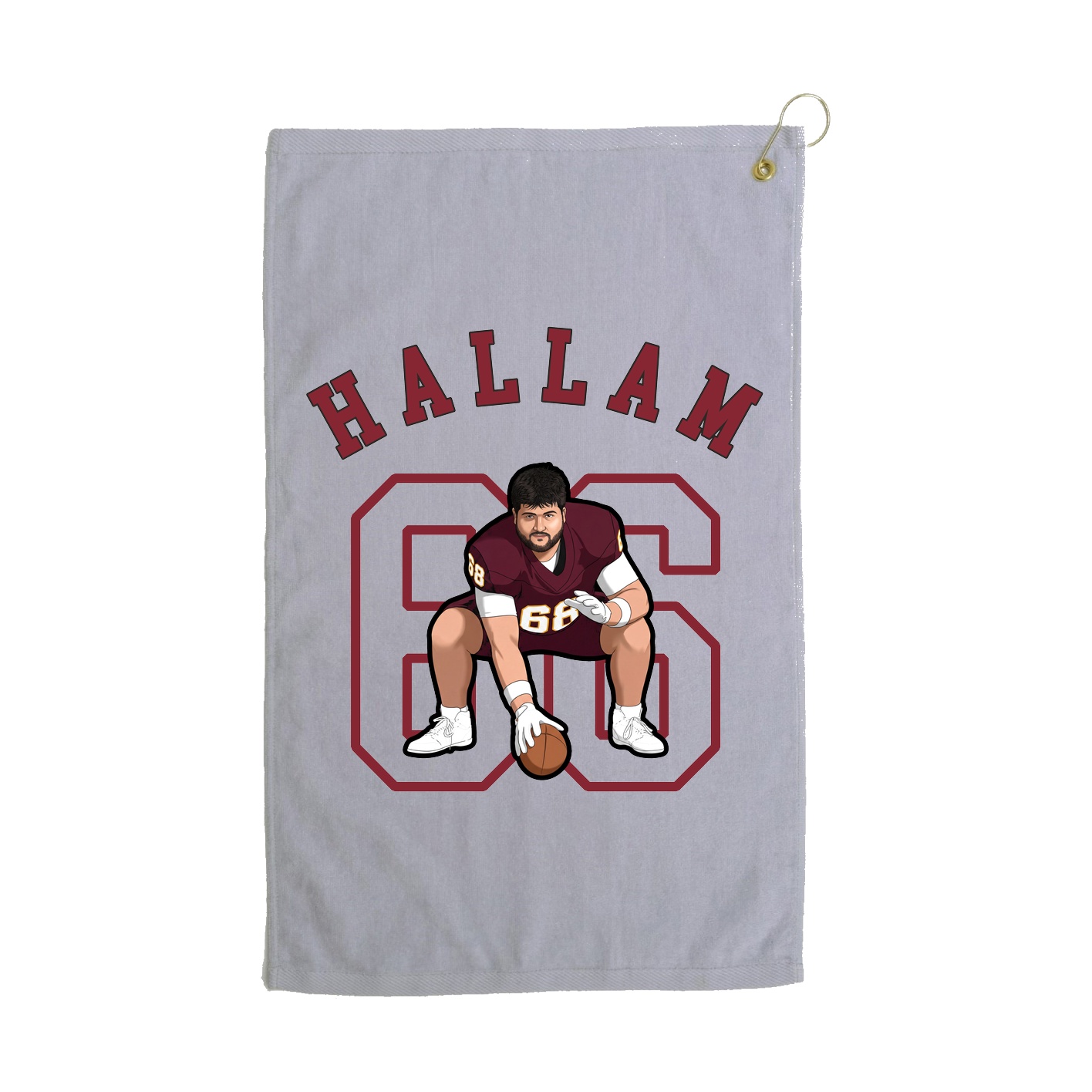 Terry Velour Golf Towel