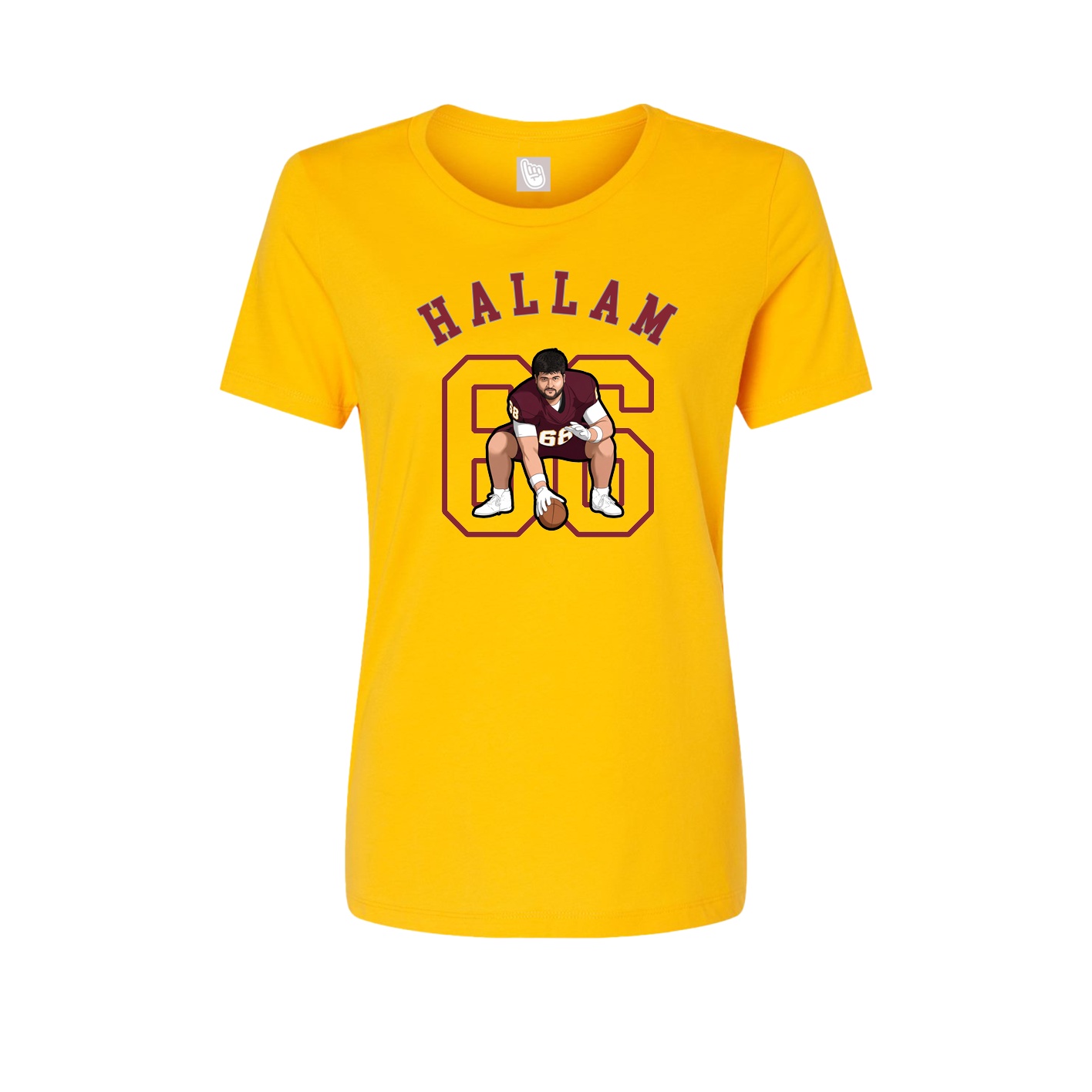 Womens Tee — Shirsey Arch in Gold