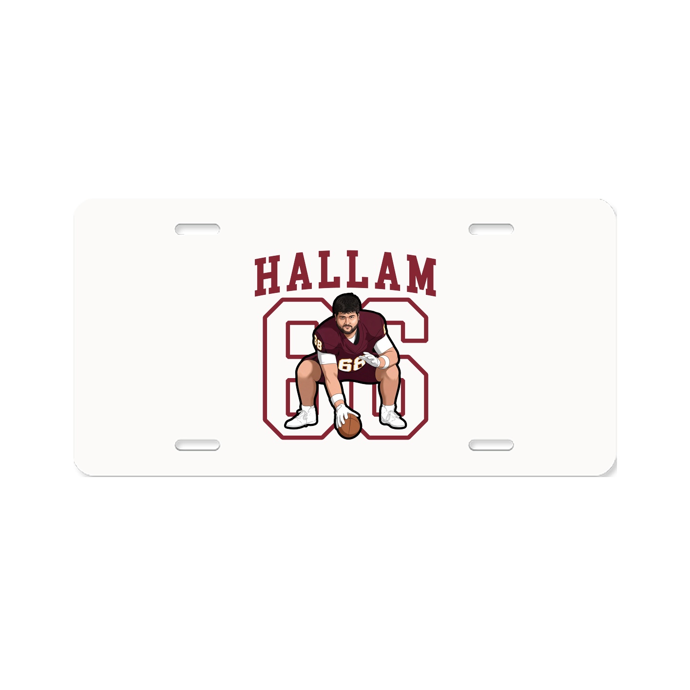 License Plate — Shirsey in Classic